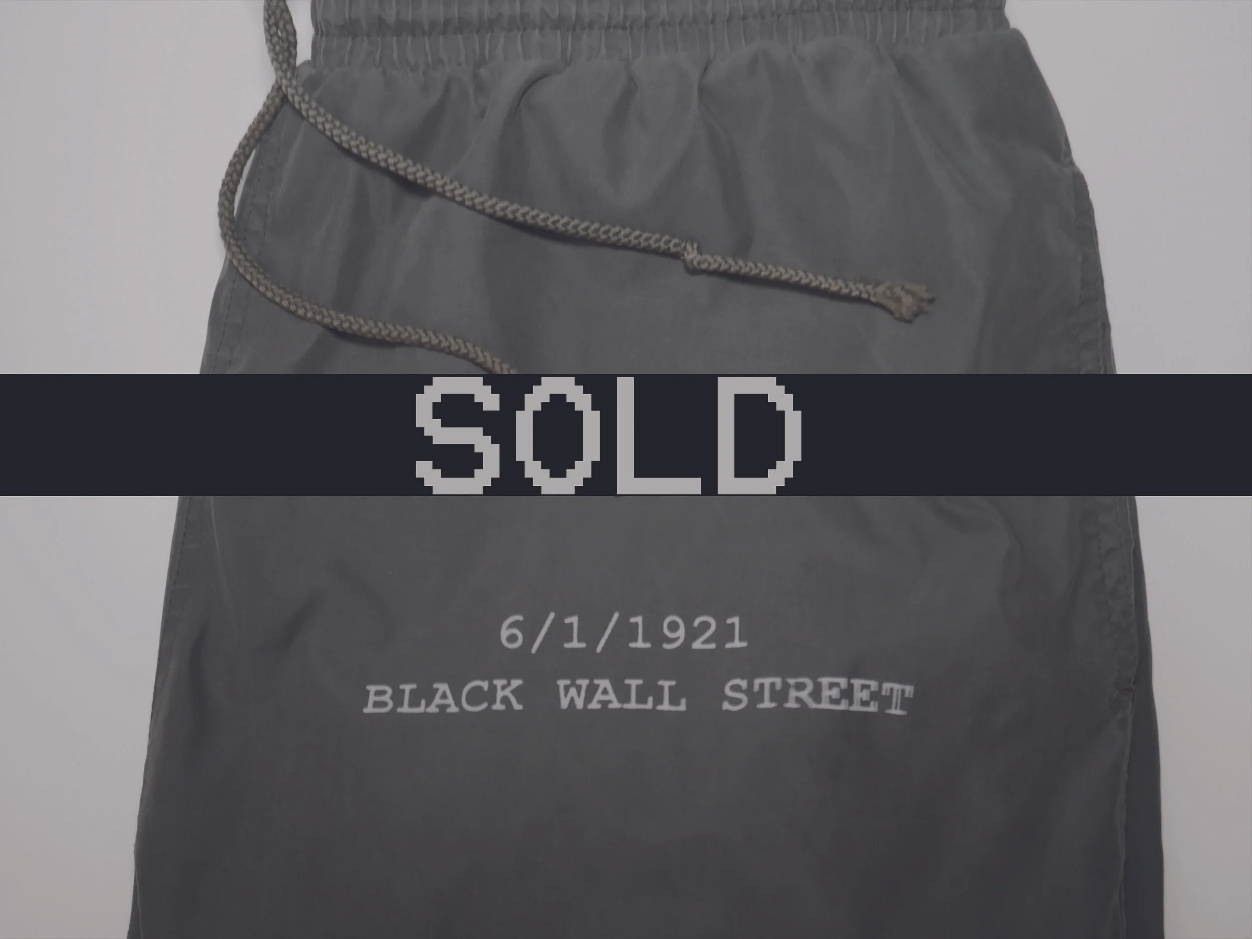 WHO'S WHO? STAINED CHARCOAL {ALL PROFIT} 1 OF 1 SWEATPANTS