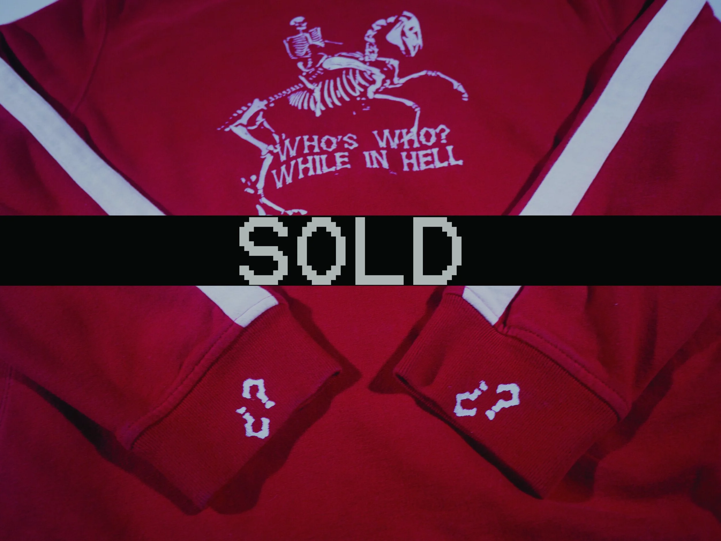 WHO'S WHO? x RALPH LAUREN {UNWANTED COLLAB} 1 OF 1 ZIP-UP