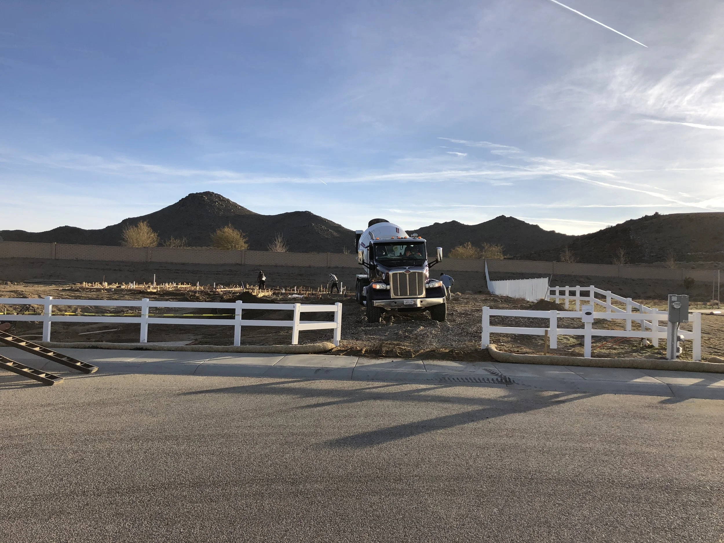 Breaking ground on the Sales Office