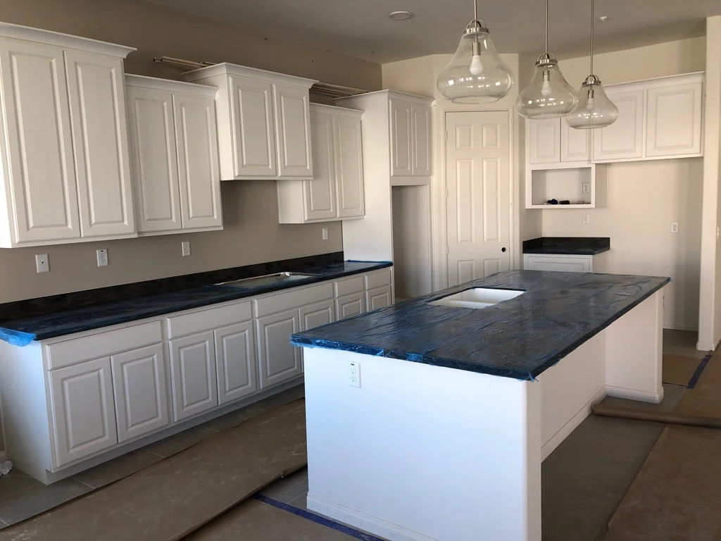 Plan 2@ Dorada just had Gorgeous White Cabinets Installed!!