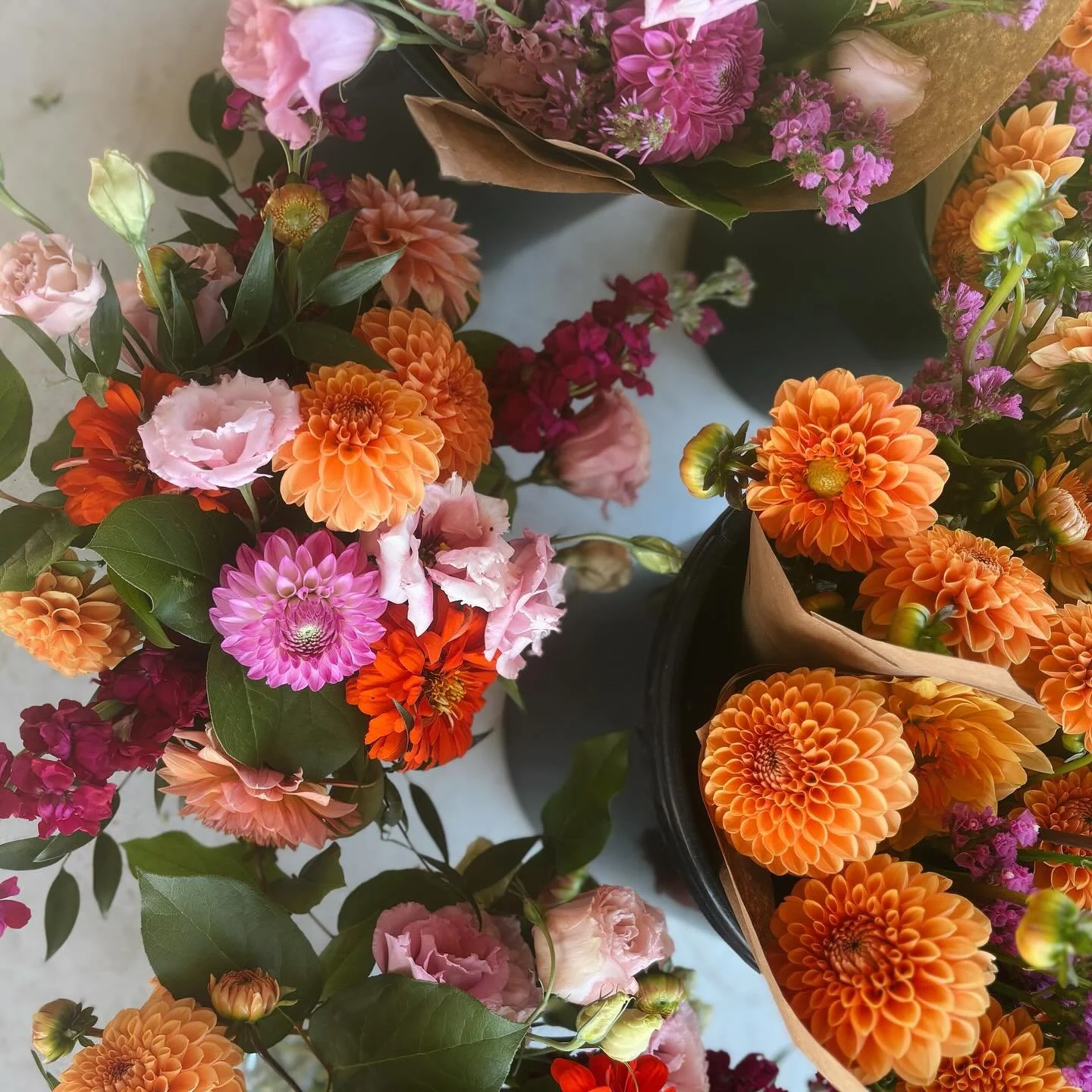 Flowers are winding down but we&rsquo;re not done yet! Sweet little delivery day 💐