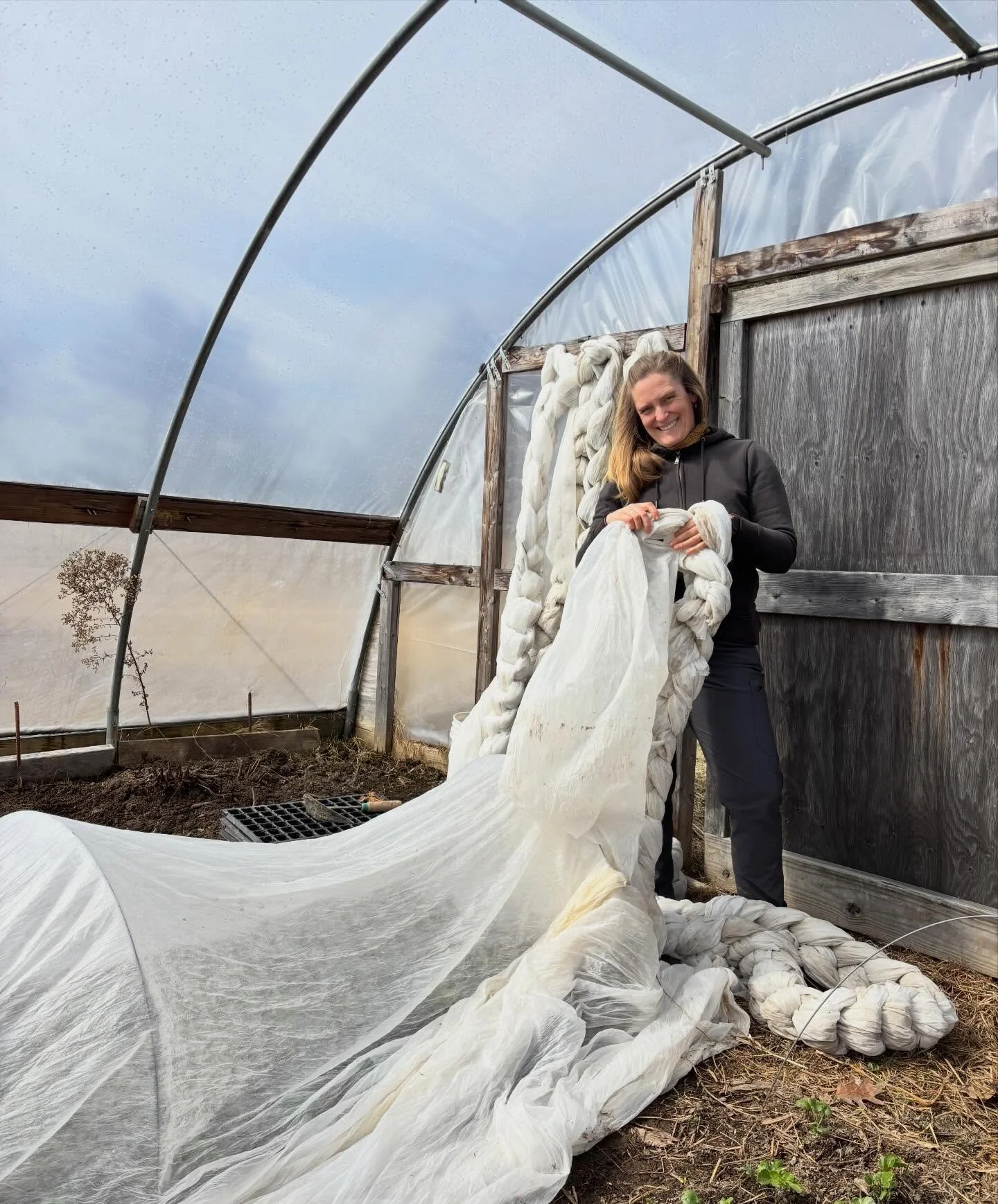 Our favorite way to store frost cloth 🤩