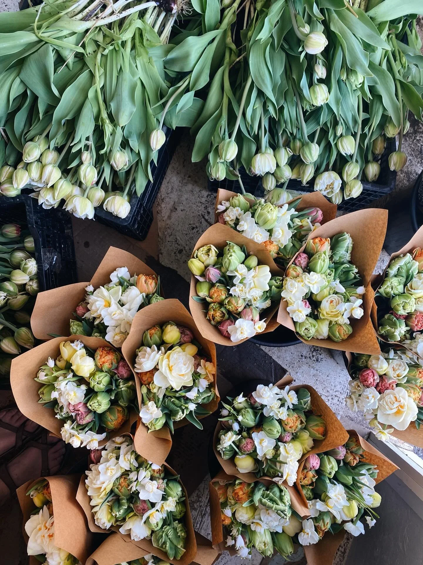 *MOTHER&rsquo;S DAY PRE-ORDER!*

Choose between a deluxe wrapped bouquet or a lush, garden-inspired spring arrangement - both loaded with our own locally grown blooms and the highest quality American grown flowers.

Delivered where you need them betw