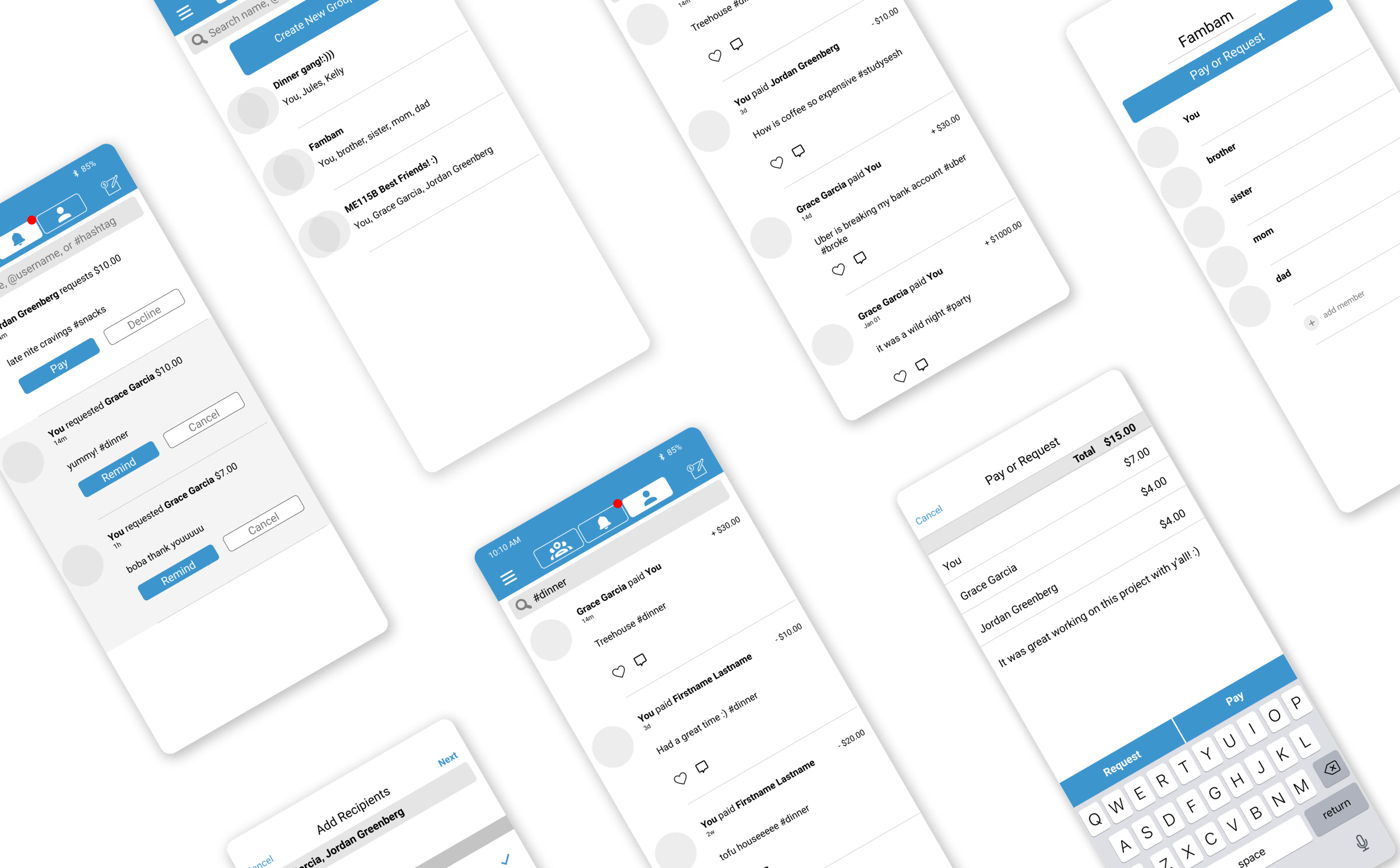 Venmo Redesign — Jenna Wang