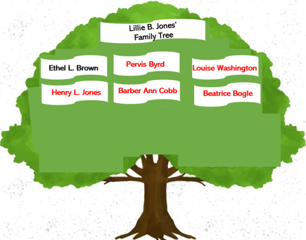 Lillie B Jones' Family Tree