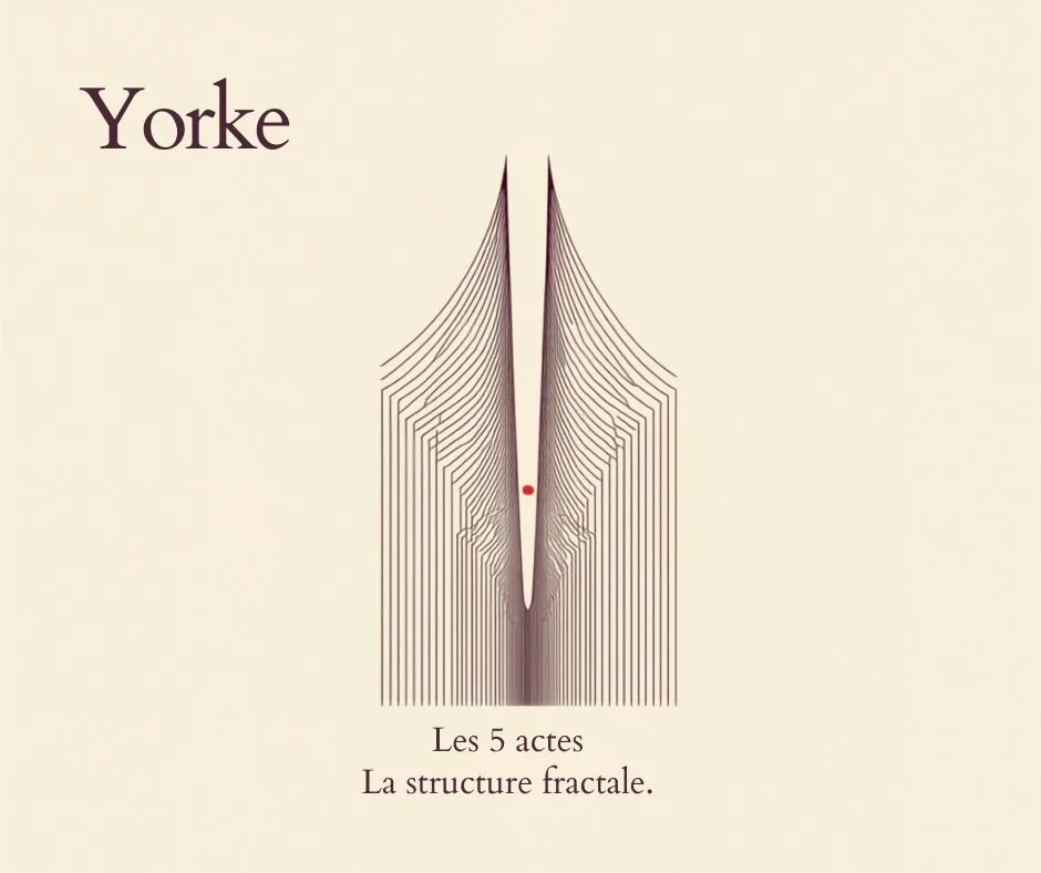 Yorke : les 5 actes, le récit comme acquisition du savoir