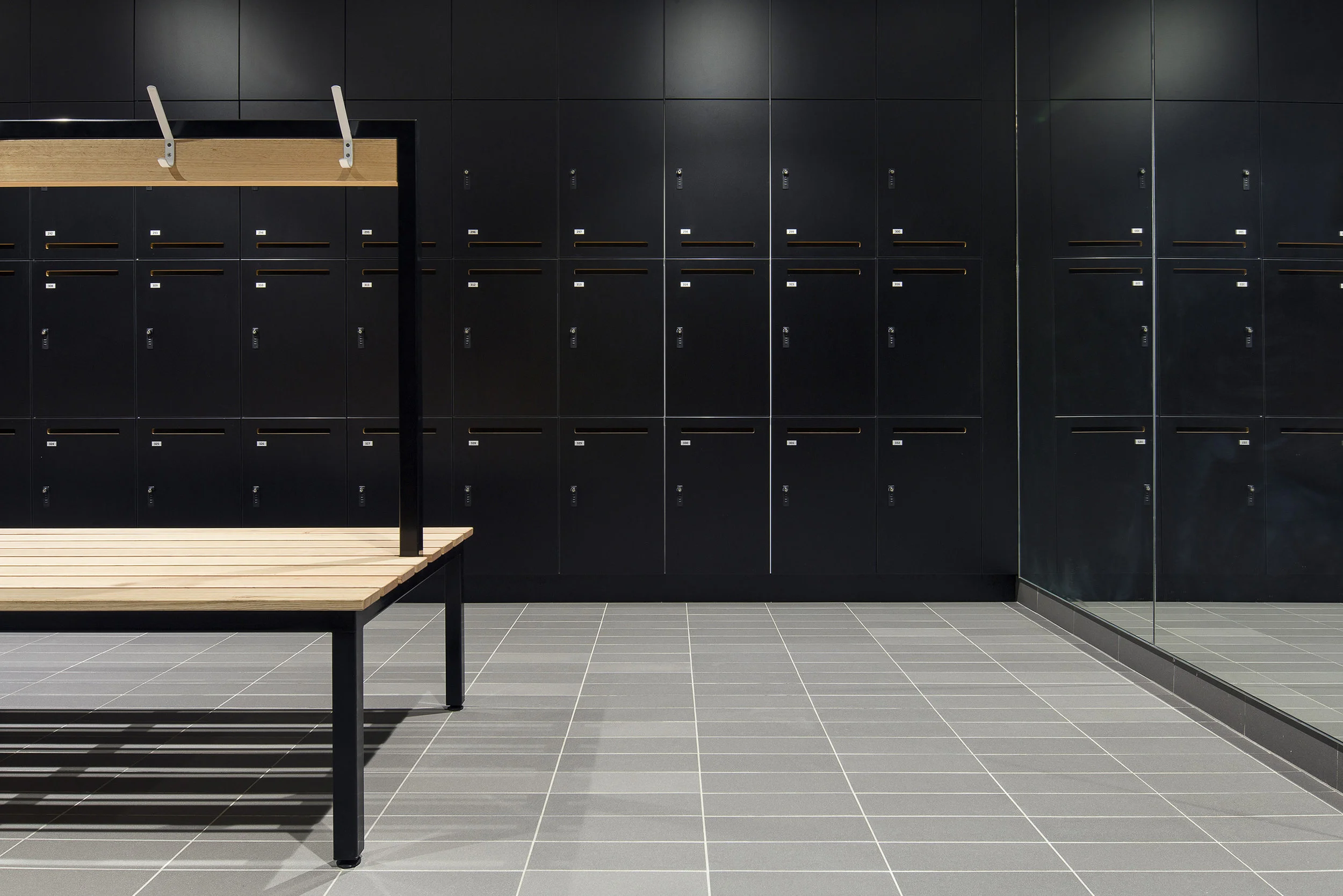 Fedex end-of-trip facilities by Enth Degree Projects