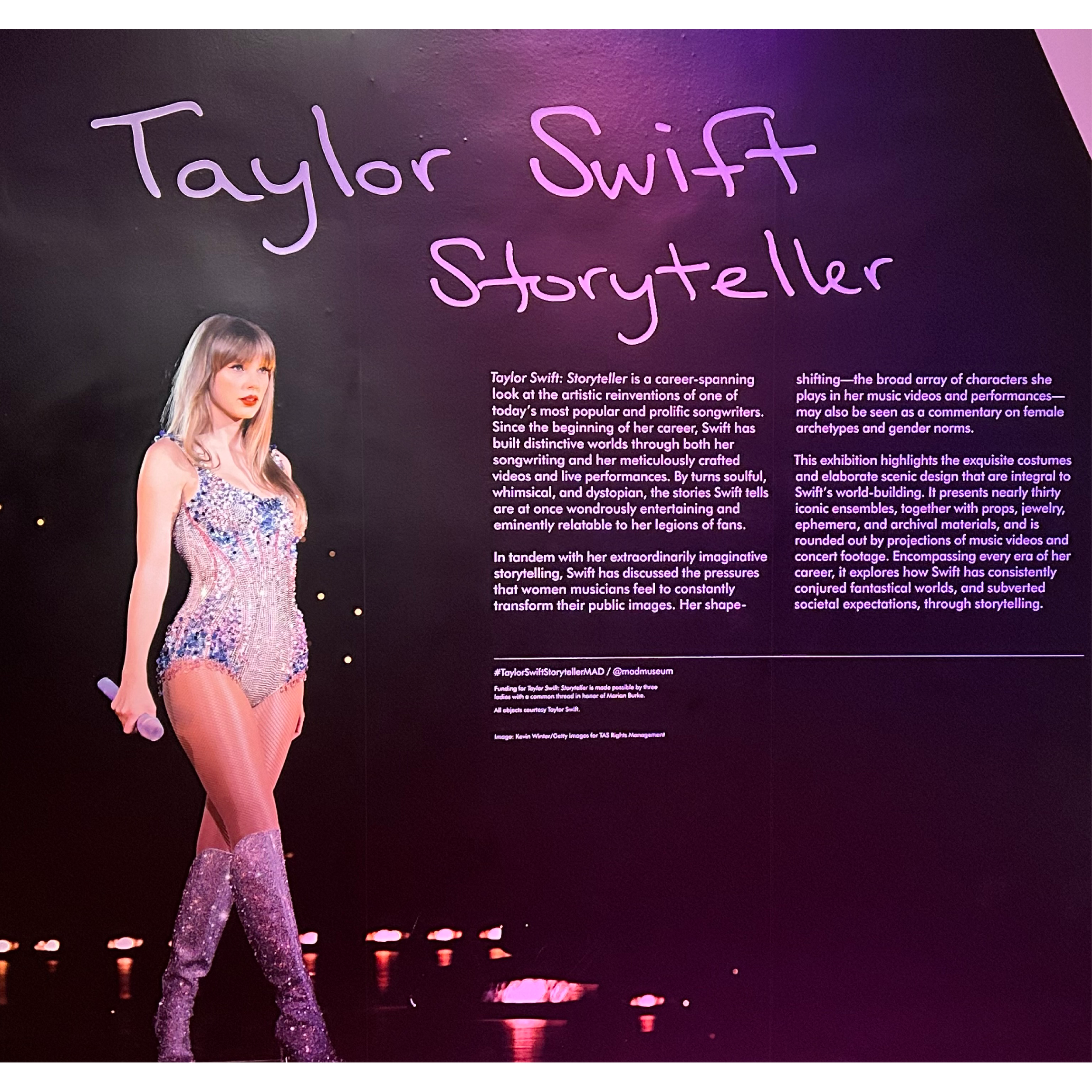 Taylor Swift Sparkles in Swarovski Crystal Necklace in 'Bejeweled