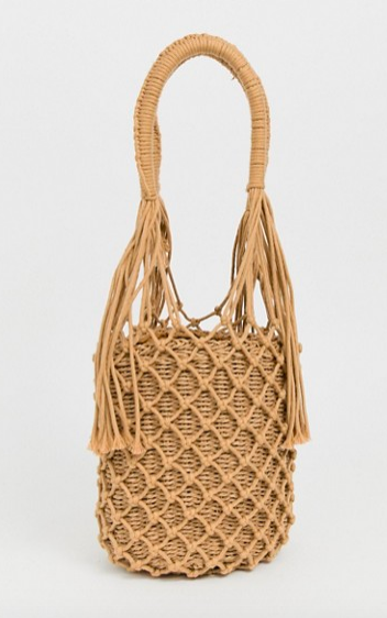 My Accessories London Exclusive Woven Straw Shoulder Bag https://fave.co/2Meb0eB