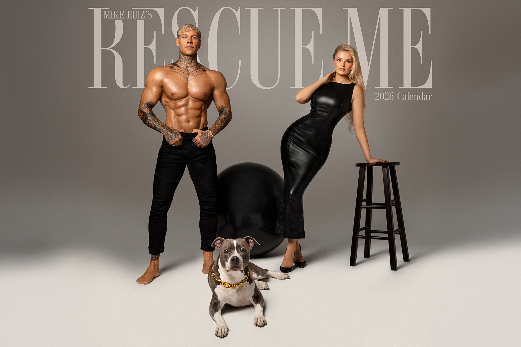 Celebrity Photographer Mike Ruiz Presents The ‘Rescue Me 2026’ Calendar