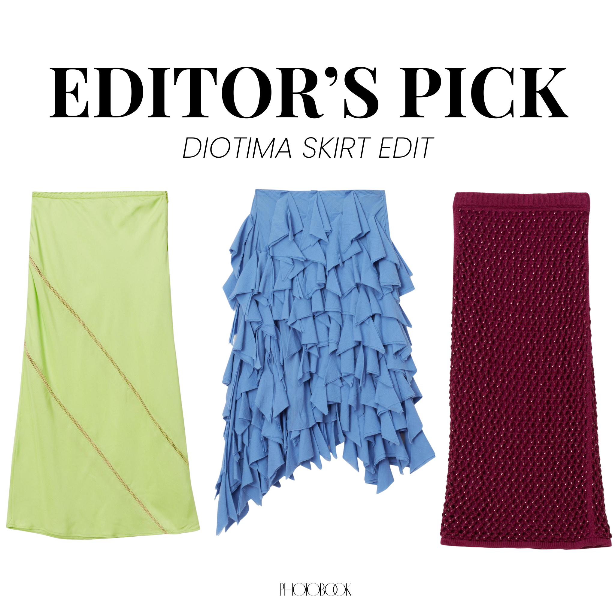 The Diotima Edit: Skirts in Motion