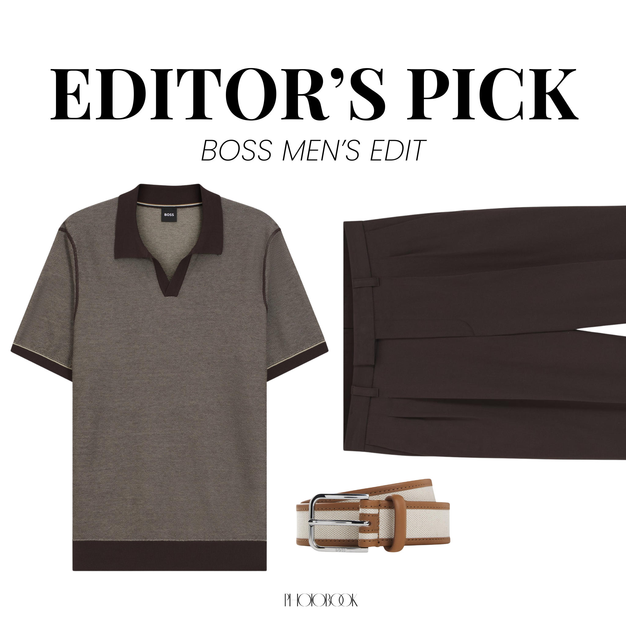 The Men’s Edit:  Elevated Staples for Spring Courtesy of Boss