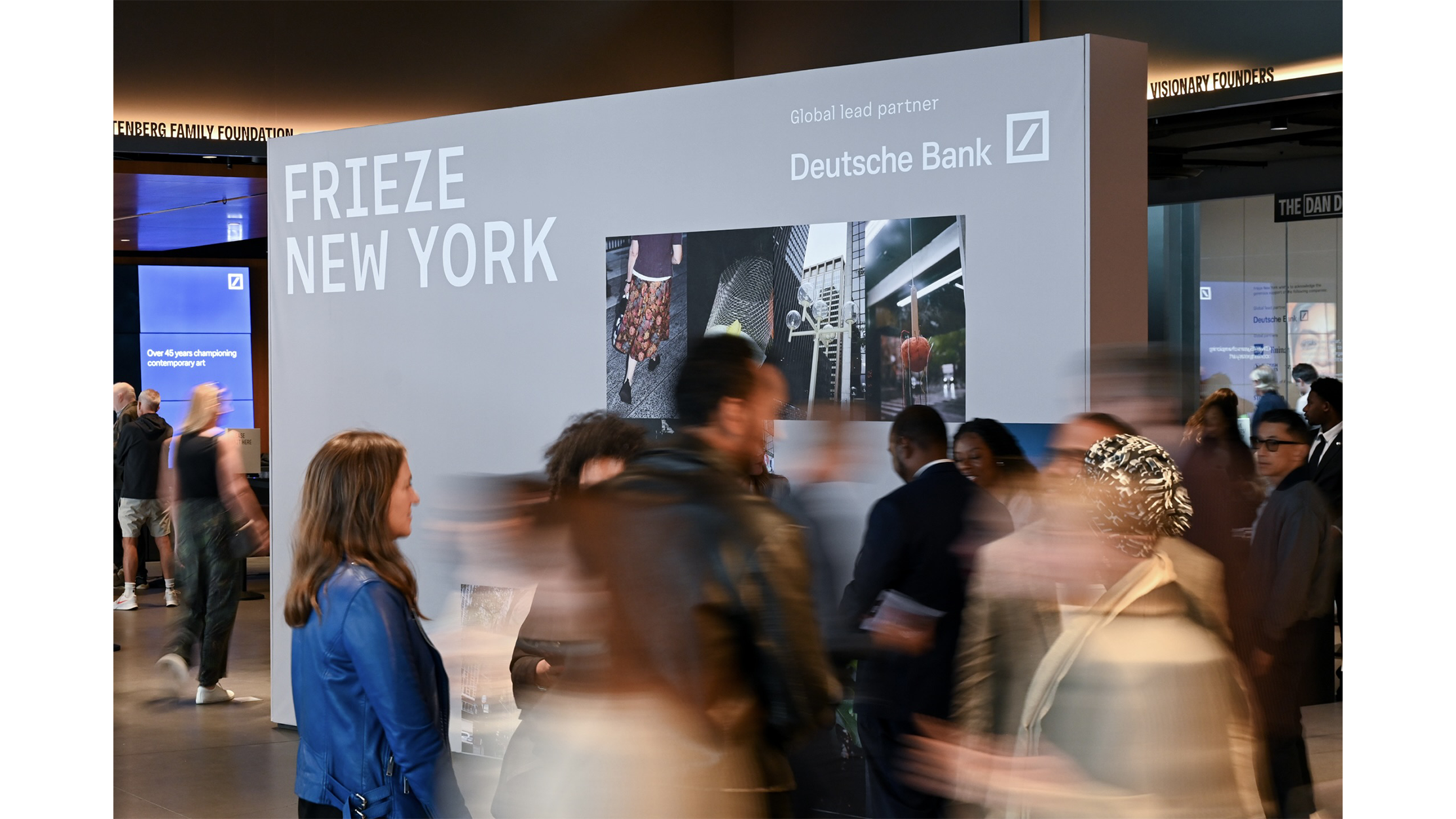 Photo of Frieze New York exhibit.