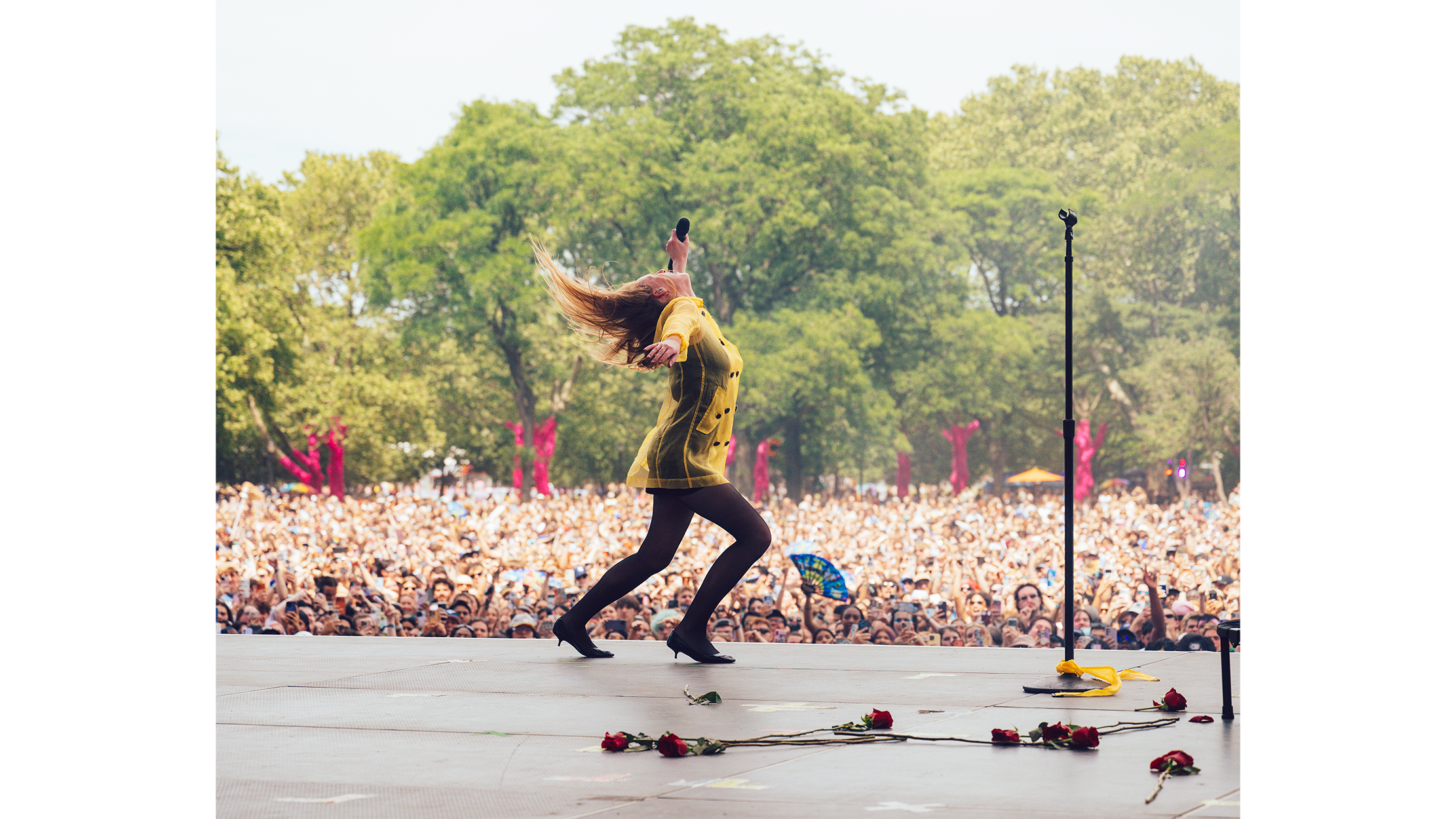 Slayyyter at Governors Ball