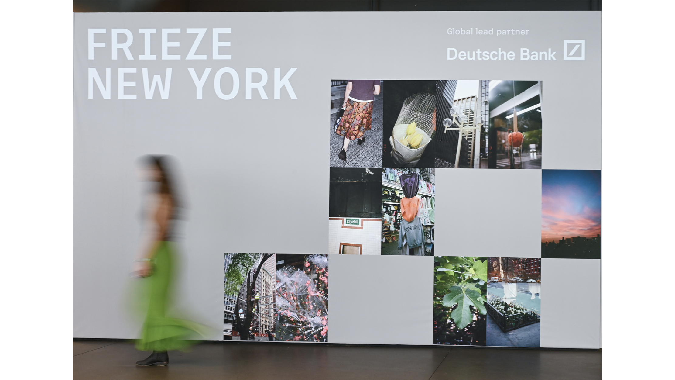 Photo of Frieze New York exhibit.