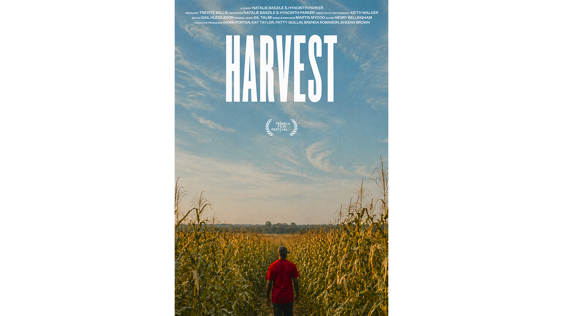Campaign photo of Harvest film.