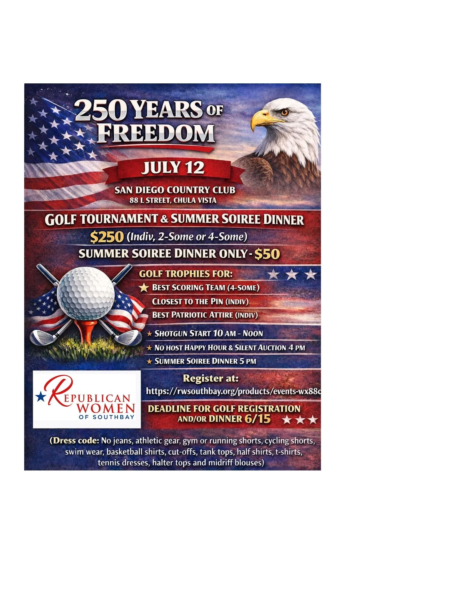 Golf Tournament and Dinner