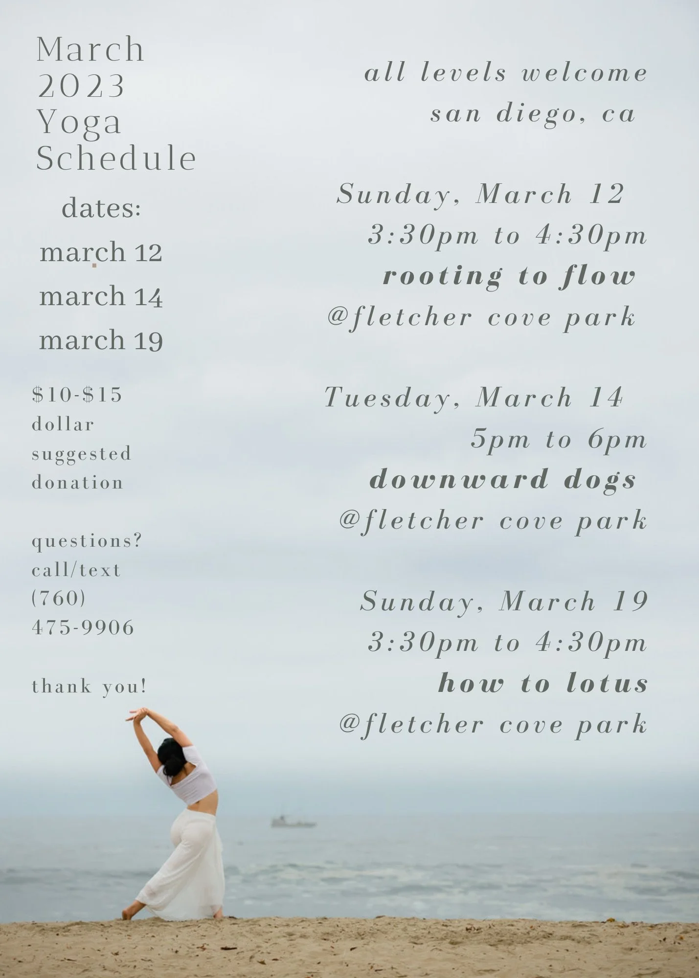 Donation Based Yoga - Rooting to Flow