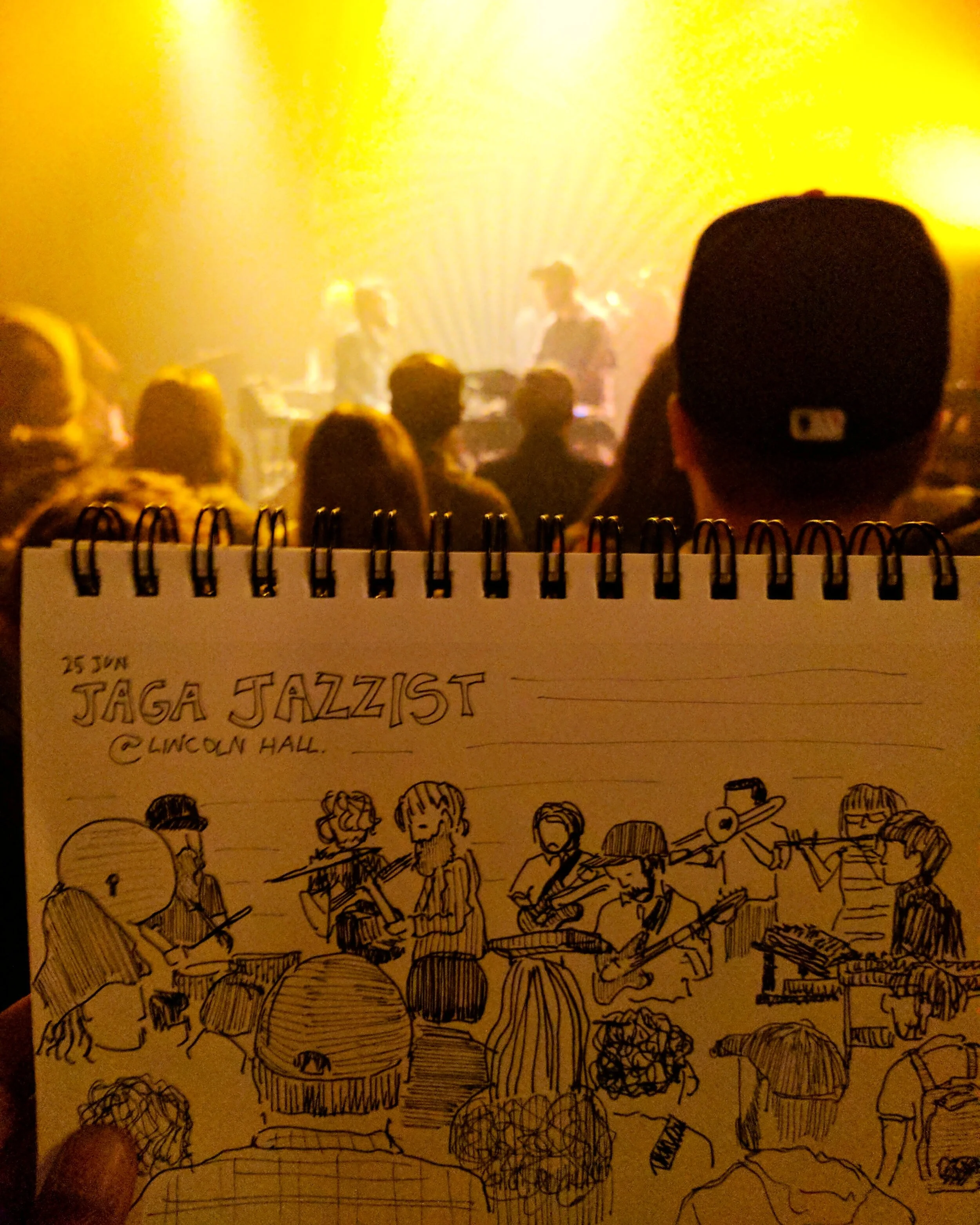 Jaga Jazzist, June 2017, at the Lincoln Hall (Chicago)