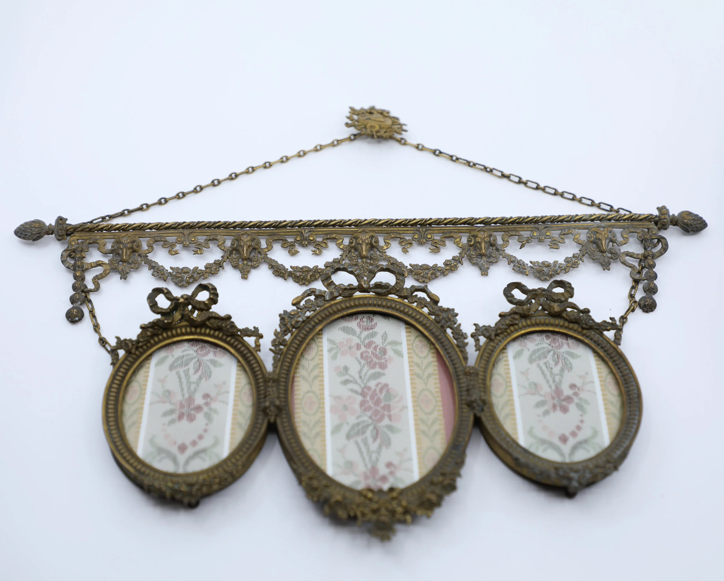 3-Part Hanging Frame (French, c. 1900)