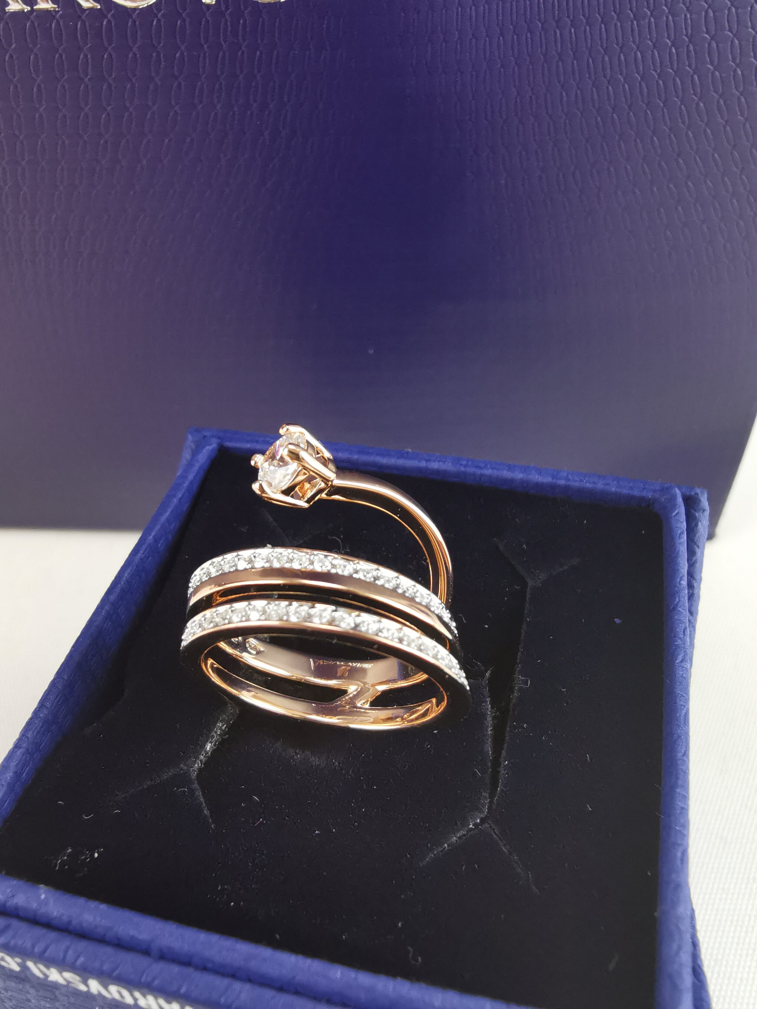 Crystal Ring Swarovski  "Fresh"