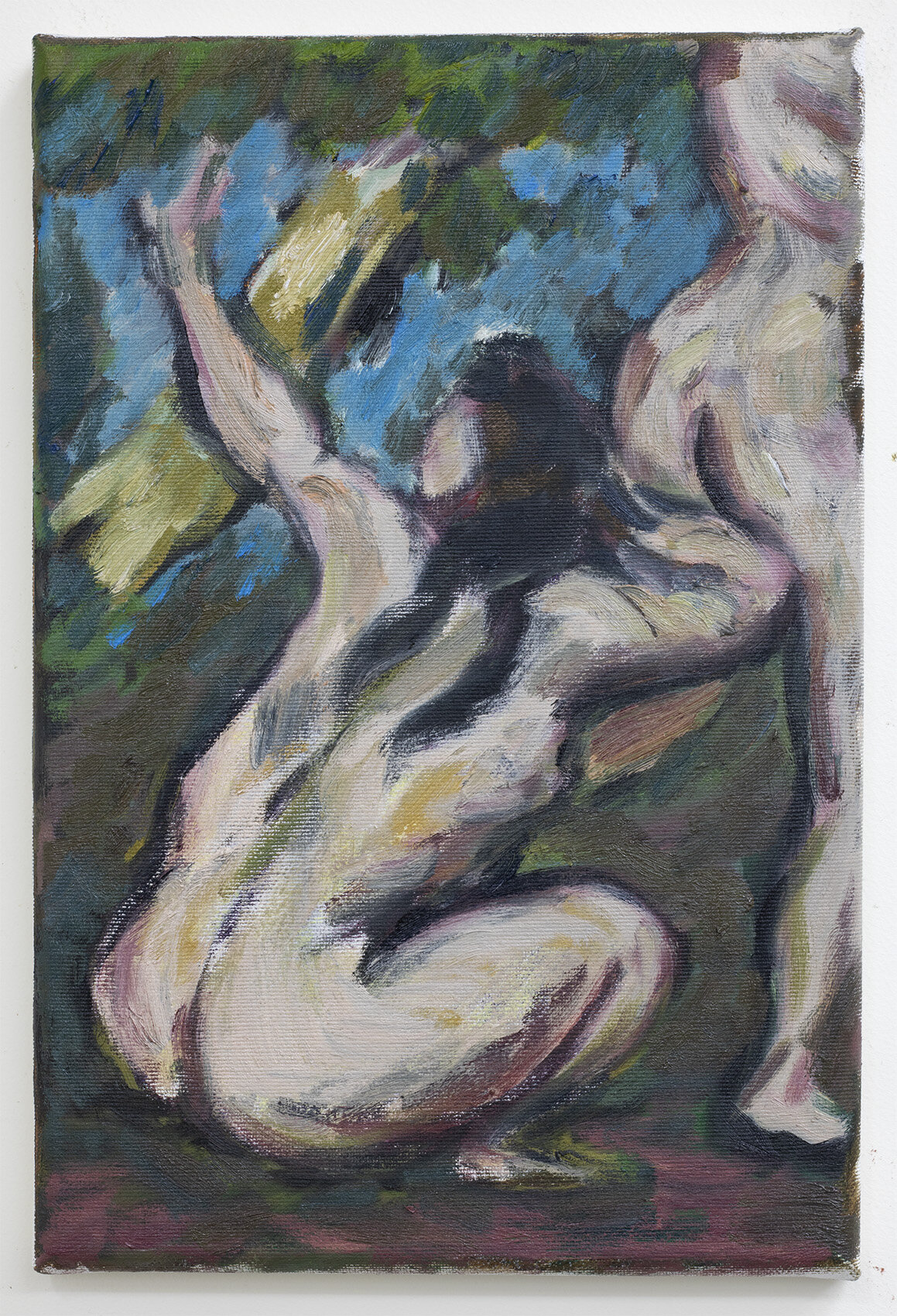 Bather Study (after Cézanne), 2020