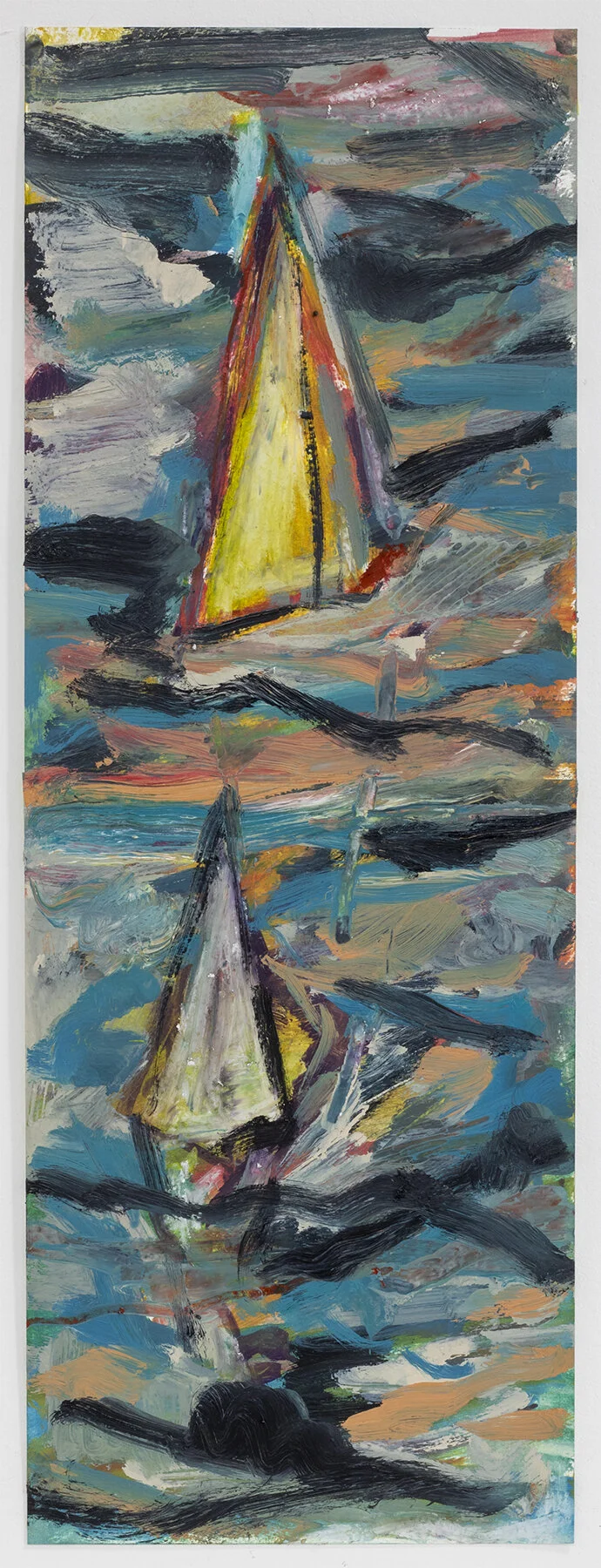 Model Sailboat Study III, 2021