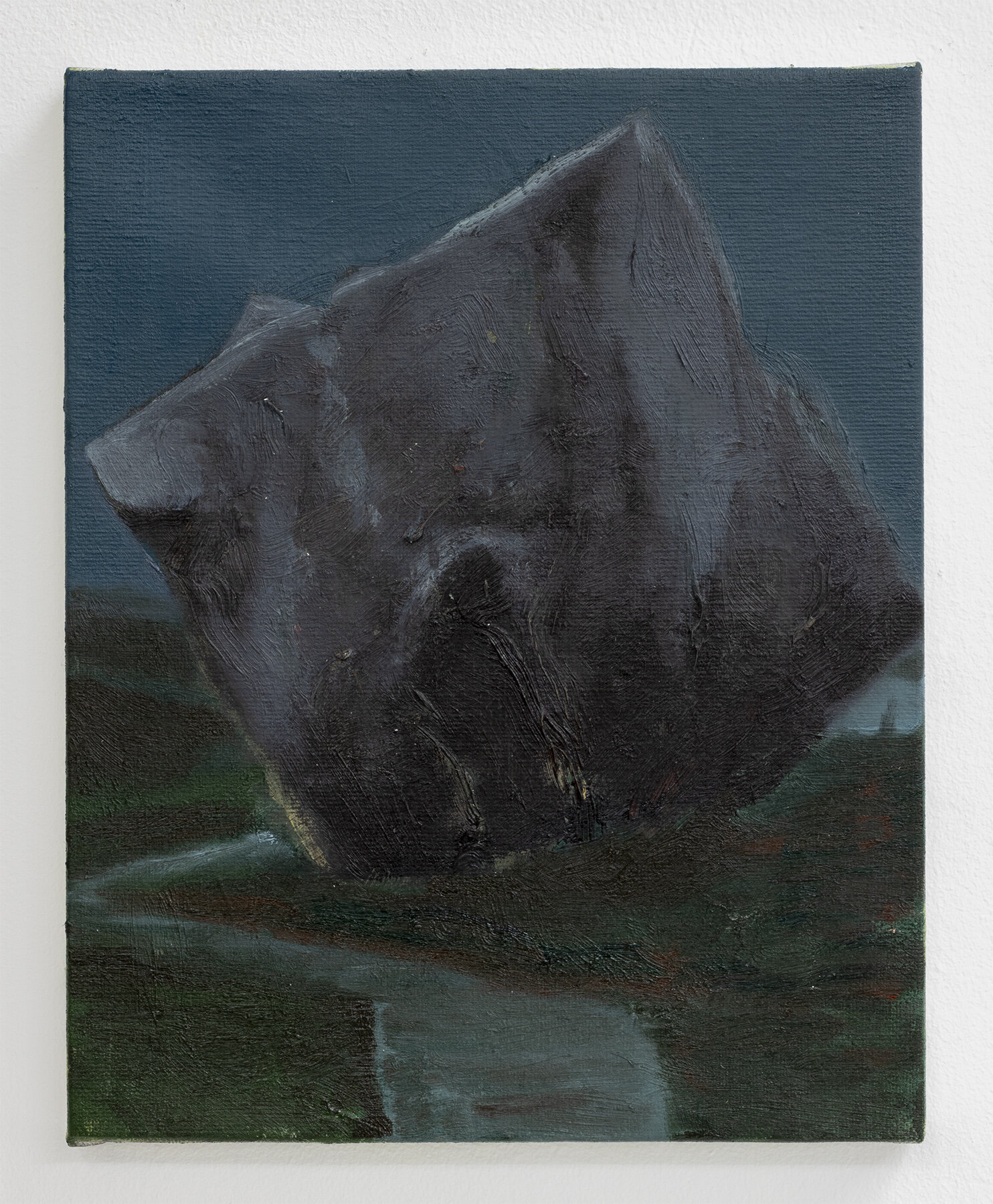 The Diamond or Swindon Stone at Midnight, 2021