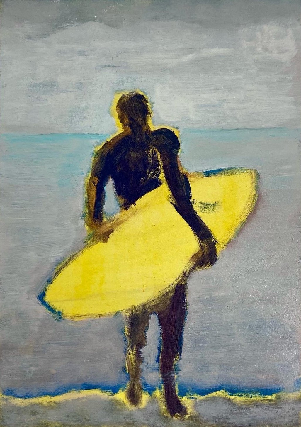 Surfer, Early Morning, 2020