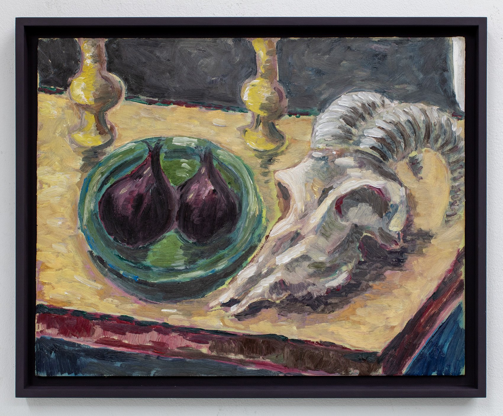 Red Onions with Goat Skull III, 2024