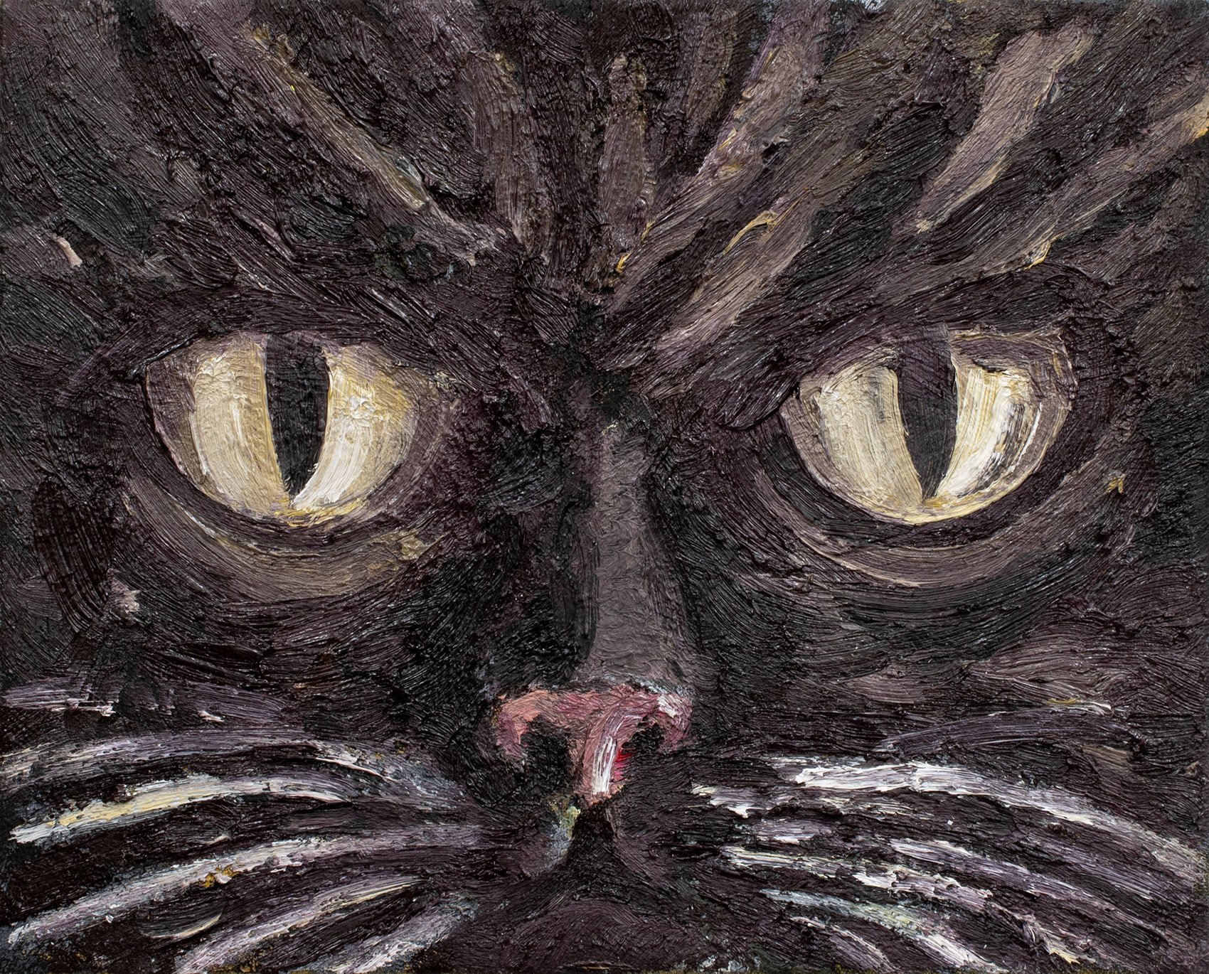 Cat Painting VIII, 2023-24
