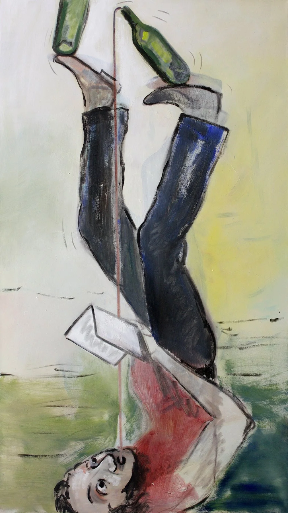 Drinking While Reading (Reading While Drinking), 2014