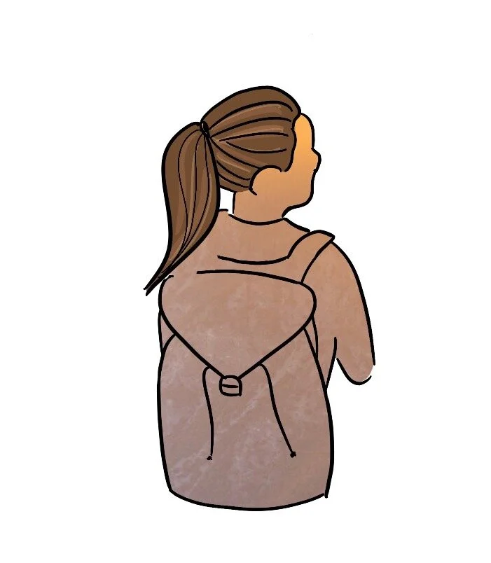 logo design for femalehiker.com