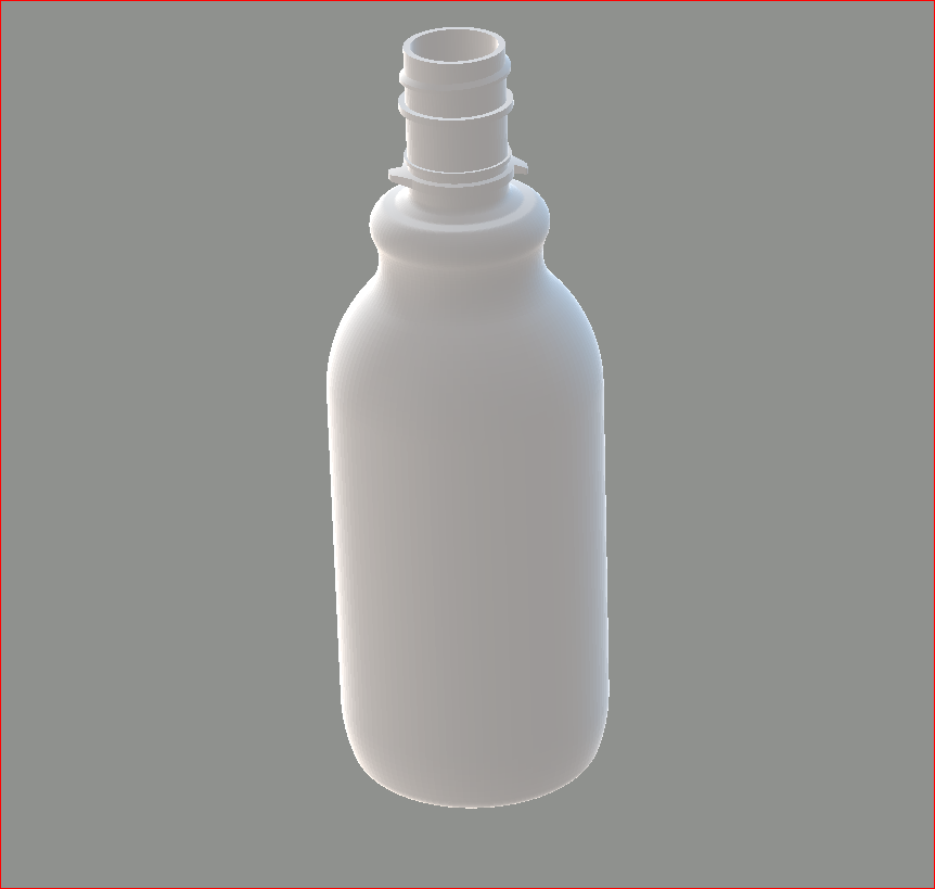 16oz Custom Mouthwash Bottle - 3D Print