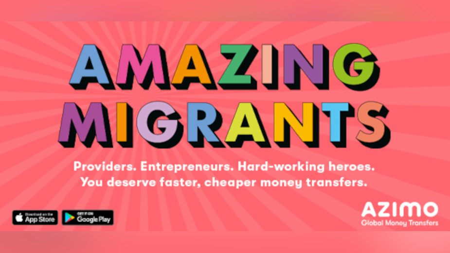 Azimo 'Amazing Migrants' poster