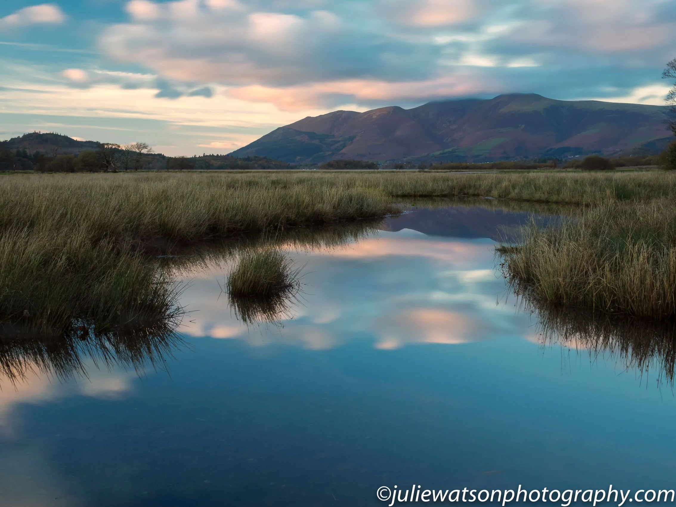 derwent water sunset