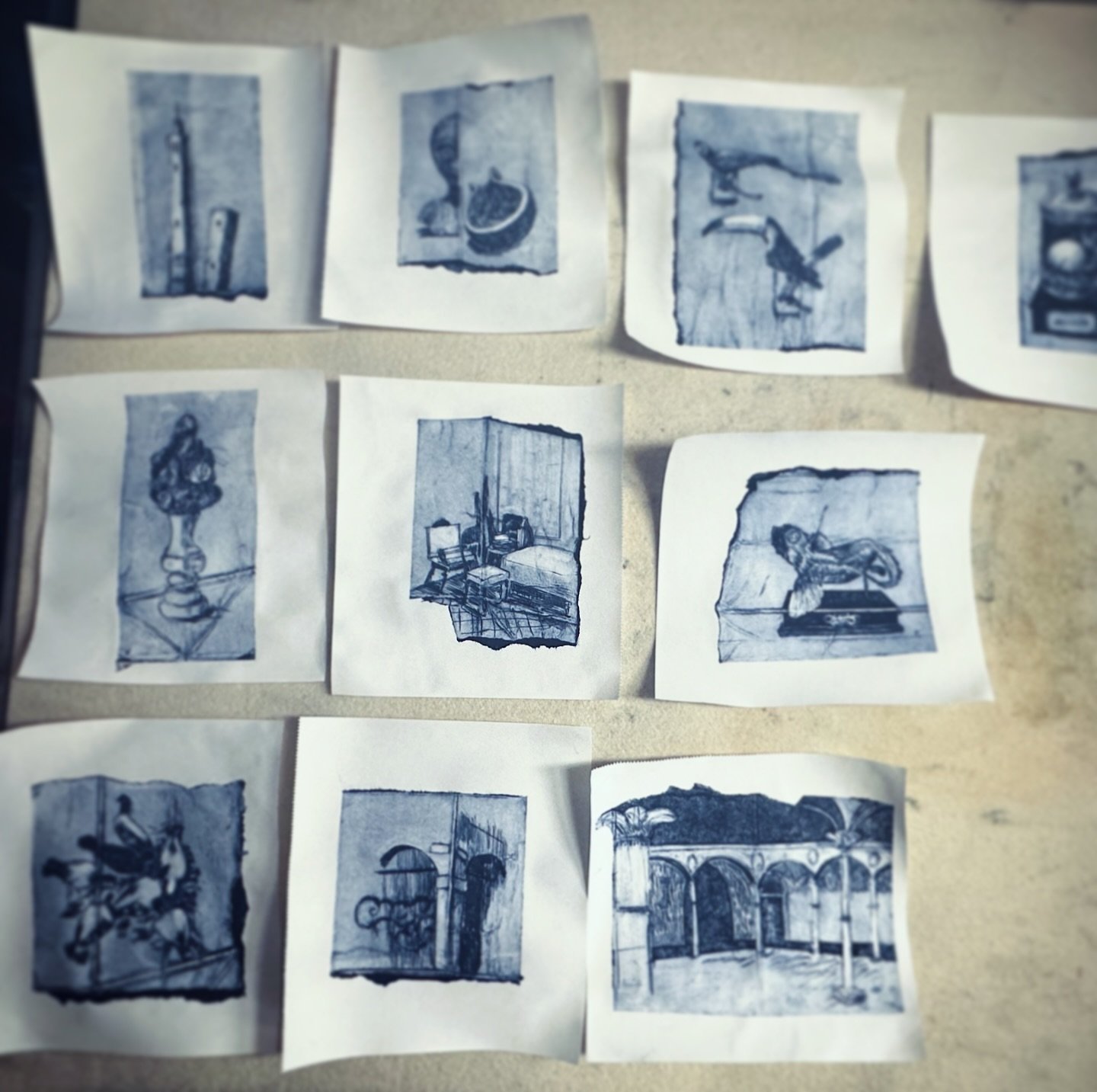 A selection of rapid sketches, from visiting Bologna Italy in April 2024. Collagraph prints. 

The exhibition can be viewed at the Almedalsbiblioteket in Visby Sweden to June 3rd of June 2024. 

#janettebornmarker #illustrator #illustrat&ouml;r #prin