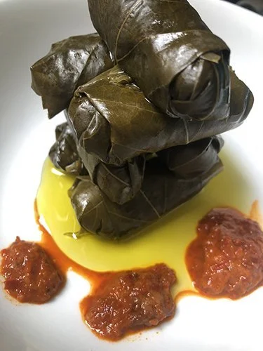 ντολμάδες - Stuffed Vine Leaves