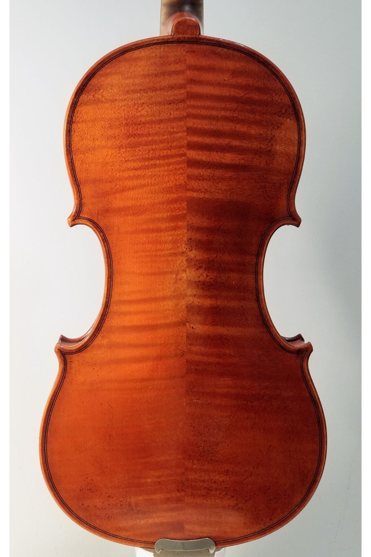 German Violin by Clement & Weise, anno 2002 - back view 
