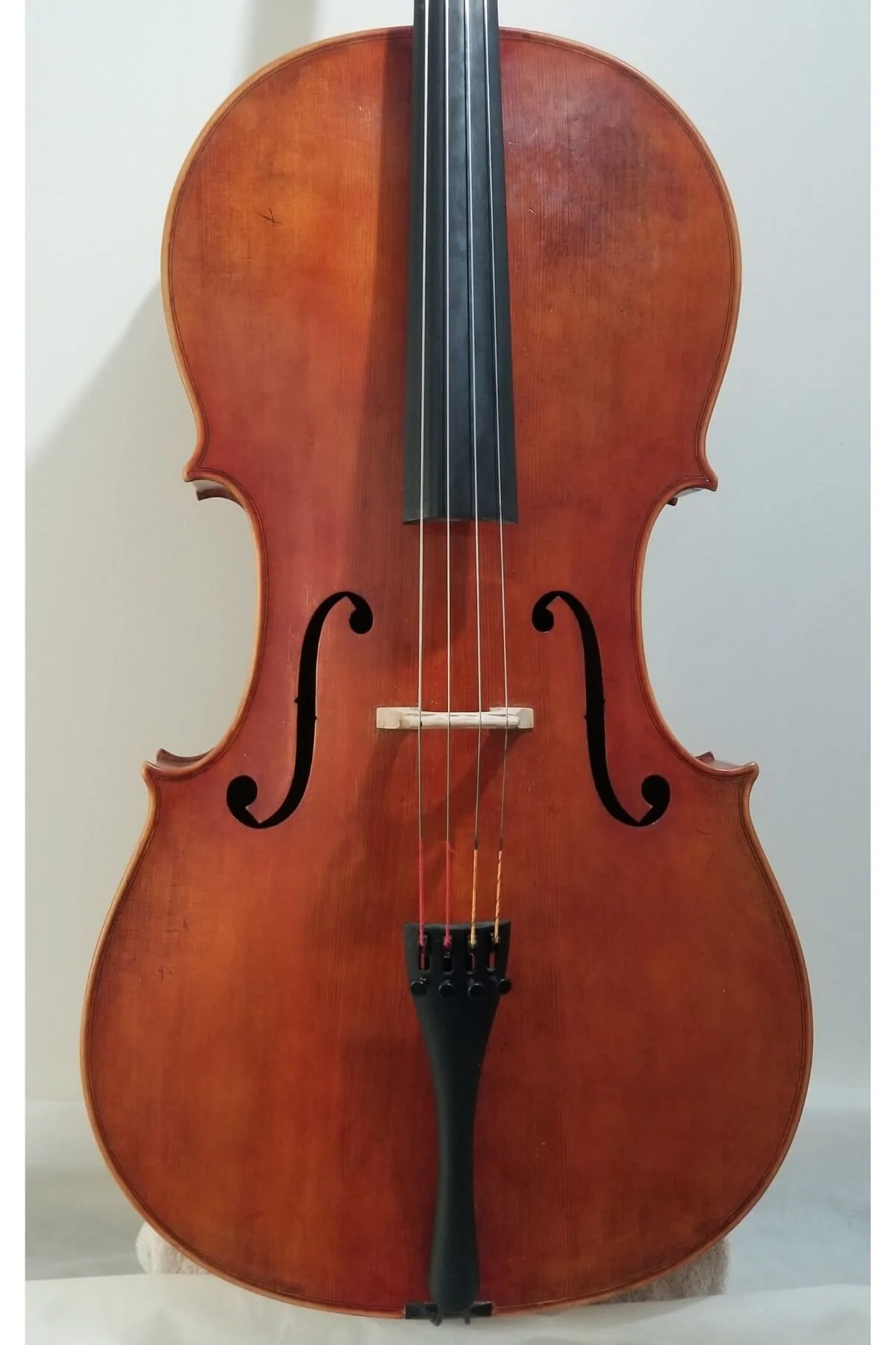 A cello from Workshop of ORFEO Strings, in 2021.