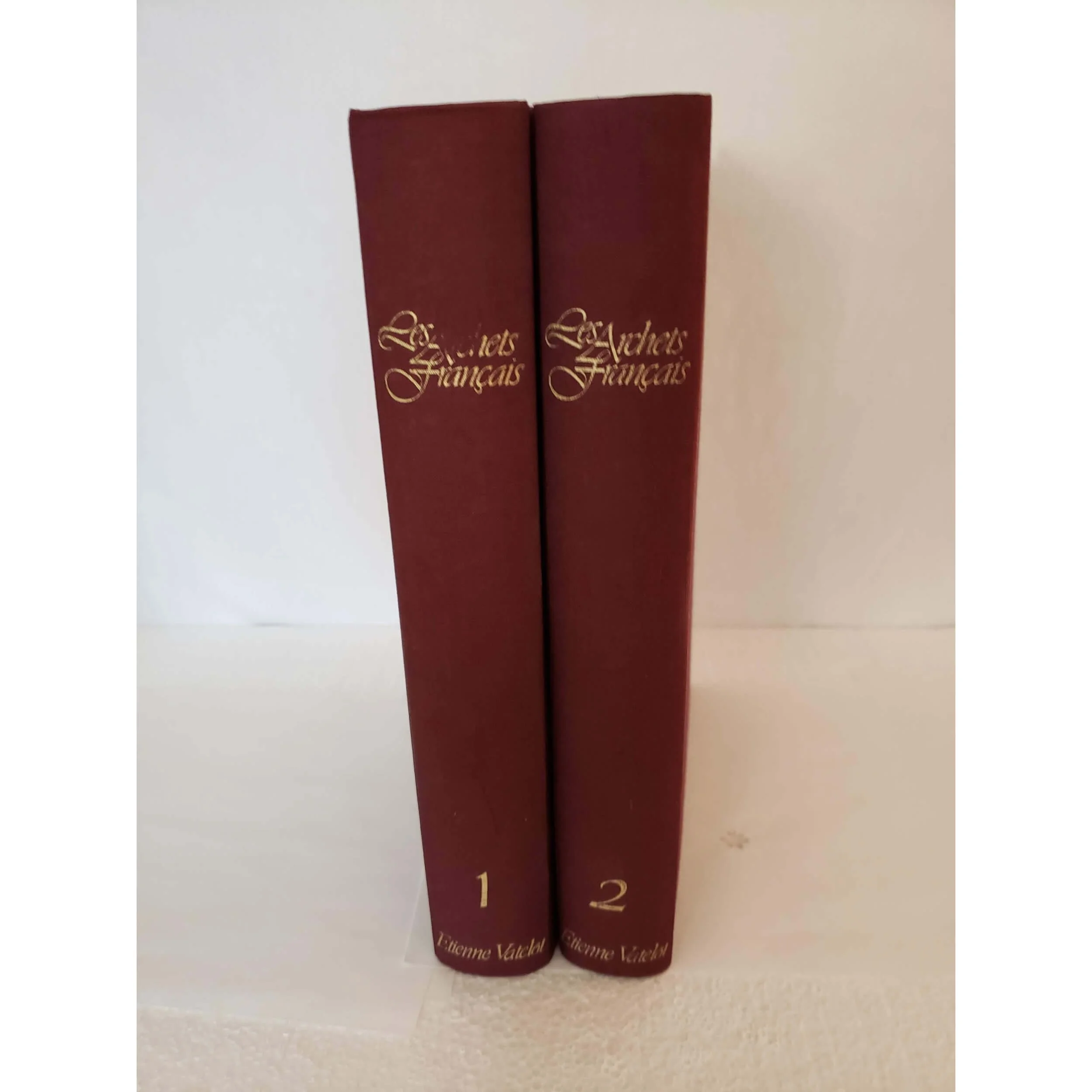 two-bound-volumes-of-Les-Archets-Francais.jpg
