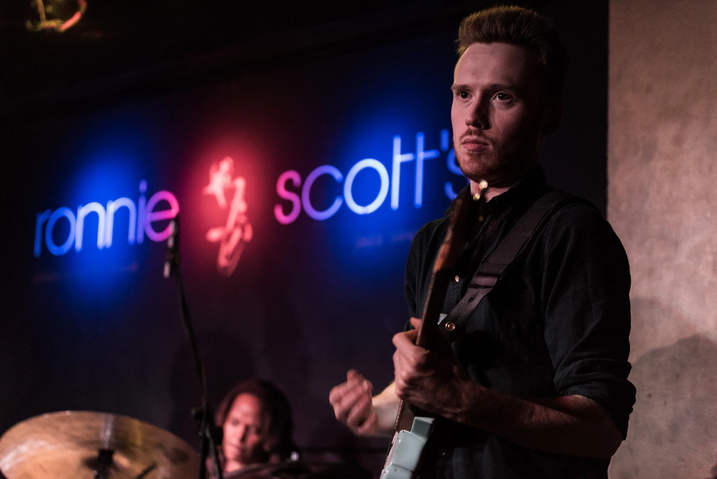 Ben Eunson performing with Terri Lyne Carrington at Ronnie Scotts, London 2015 (Photo by Benjamin Amure)