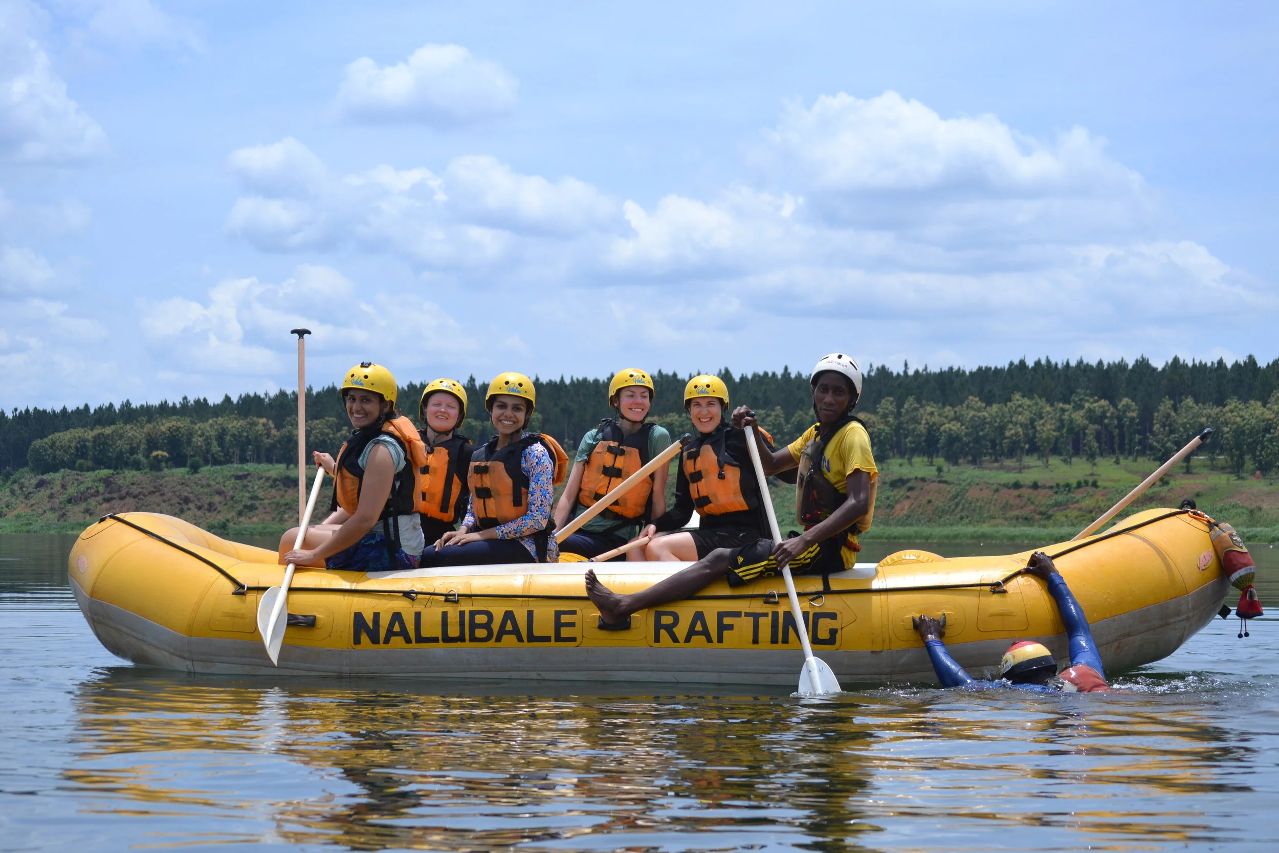Rafting und Parasiten in Jinja