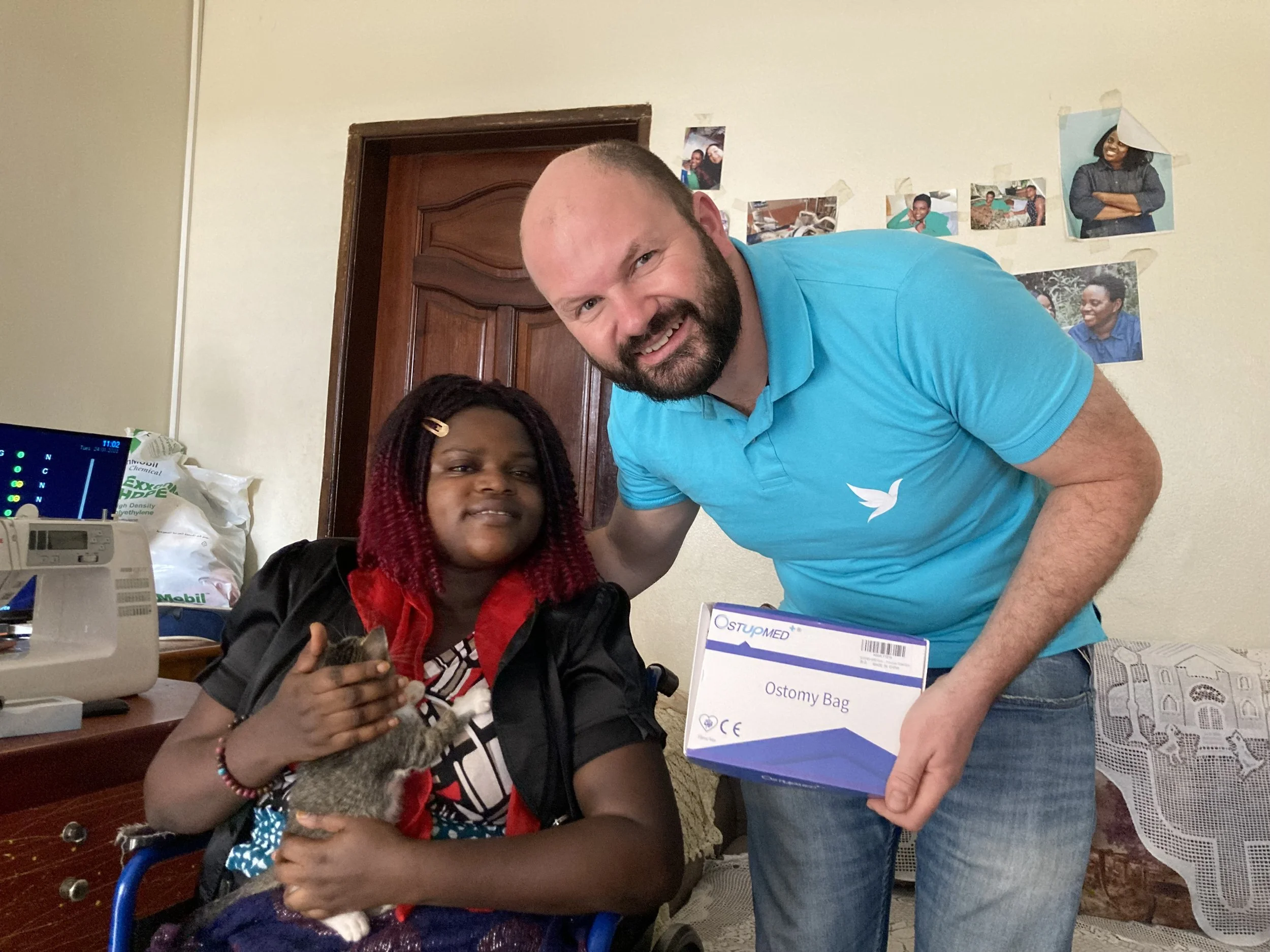 Unterstützung von Catherine