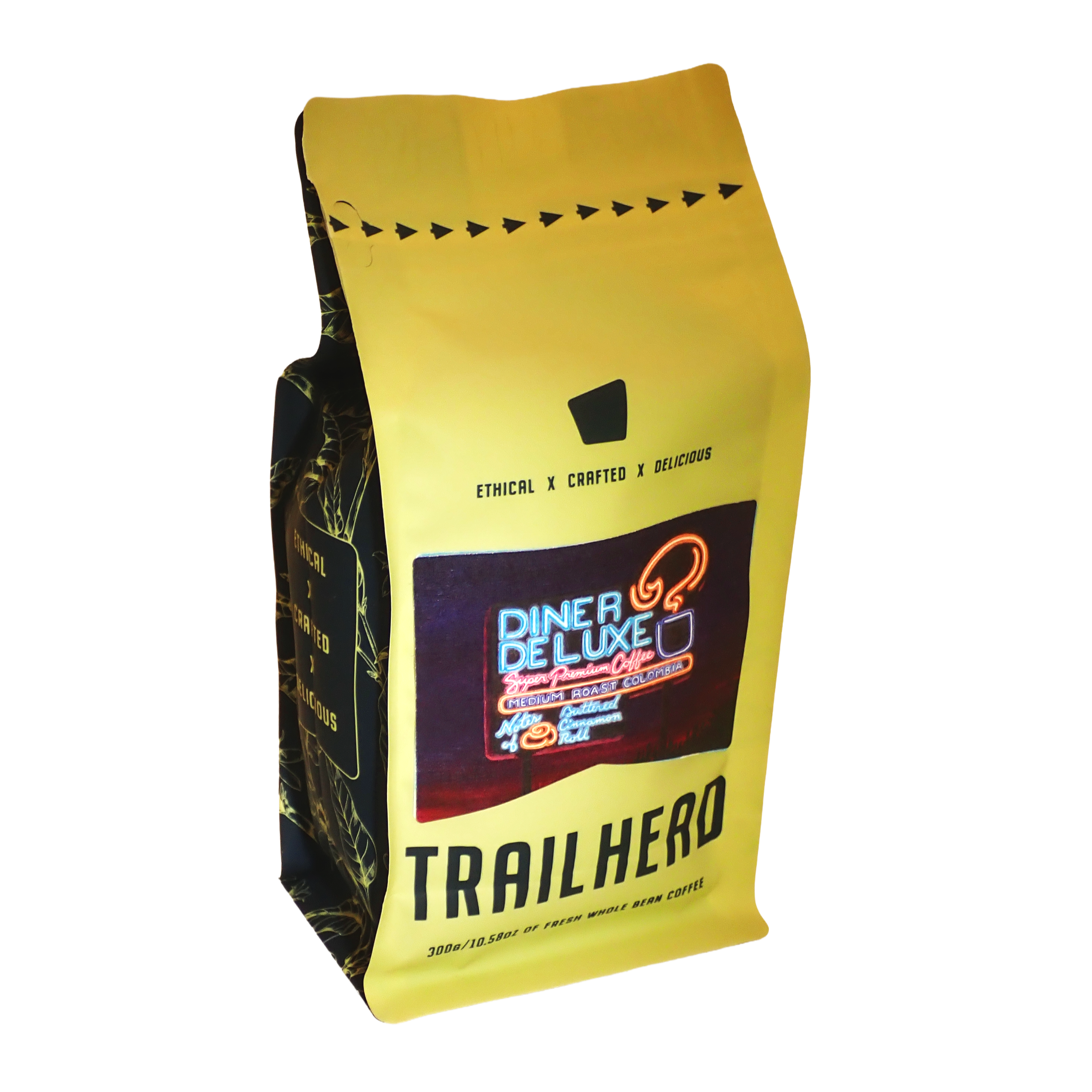 Photo of a bag of Trailhead Diner Deluxe Coffee