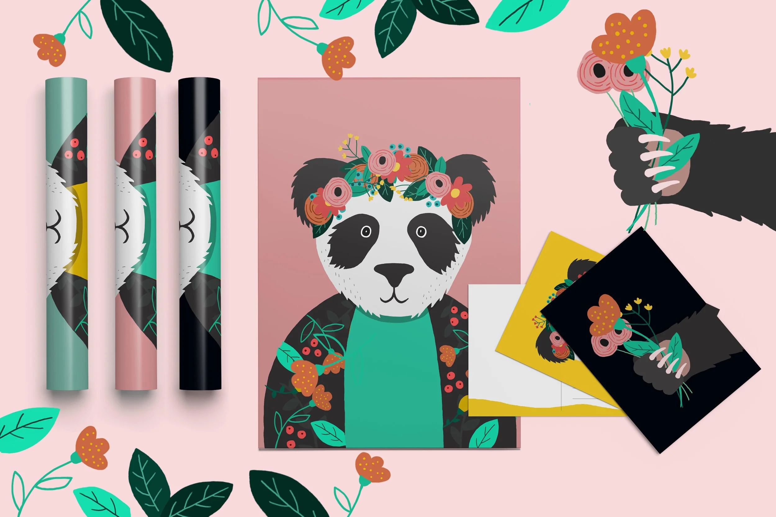 Panda Illustration