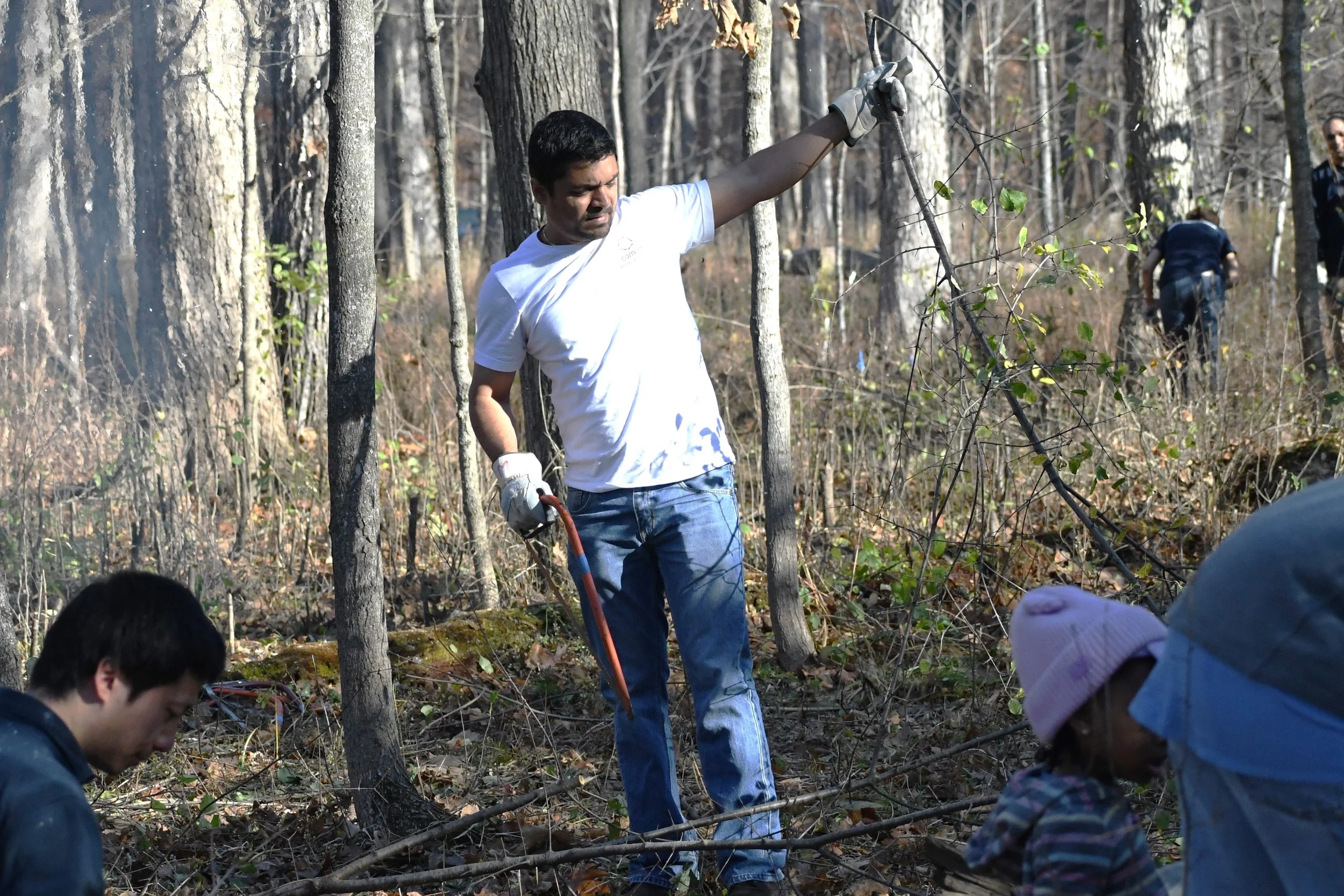 Camp Pine Woods Workday