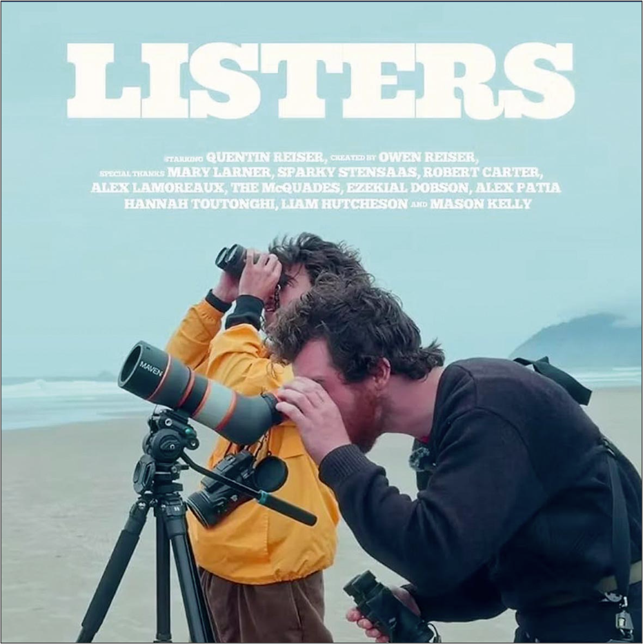 MOVIE SCREENING: Listers: A Glimpse Into Extreme Birdwatching