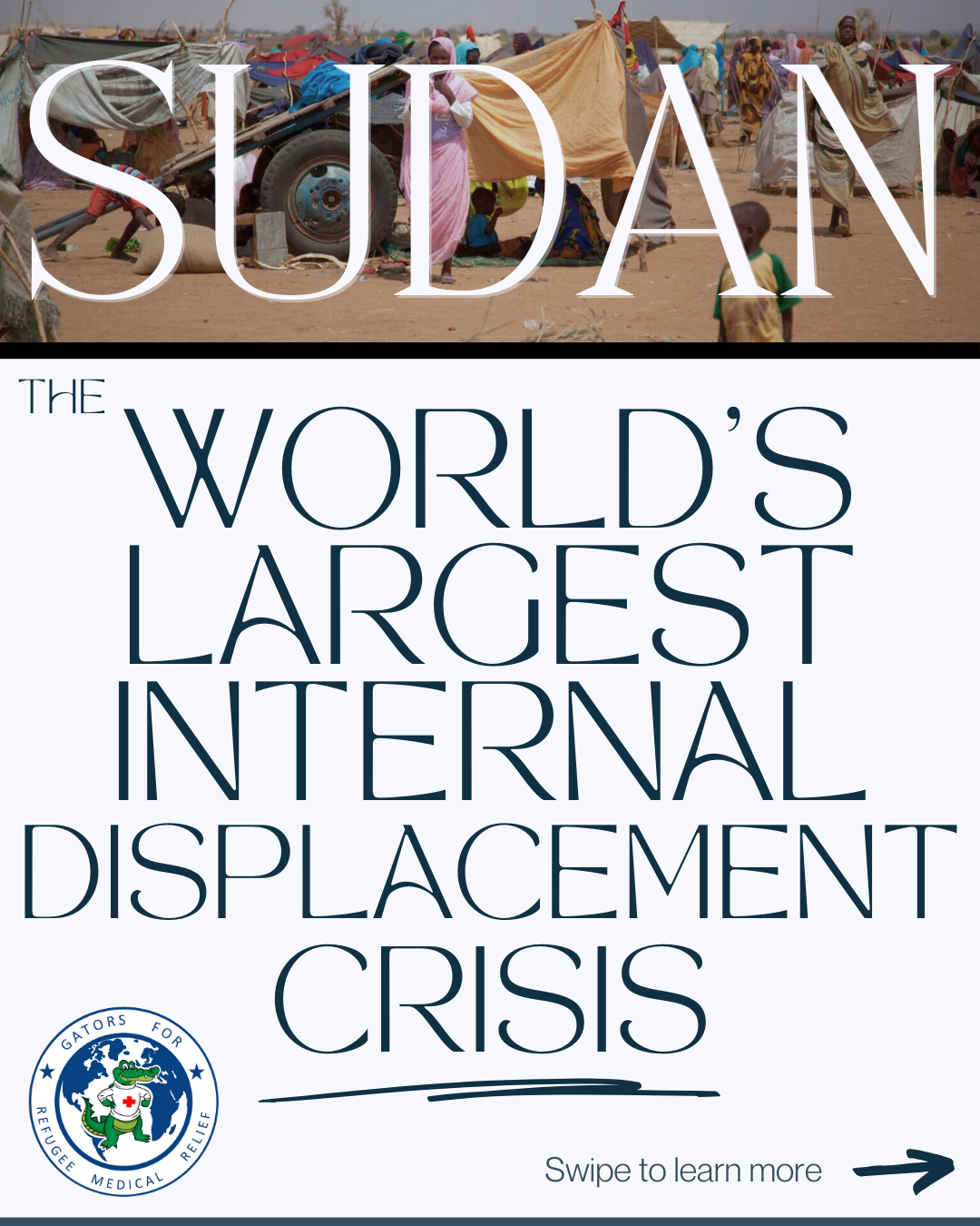 Sudan Educational Post - WORLD'S LARGEST DISPLACEMENT CRISIS.png