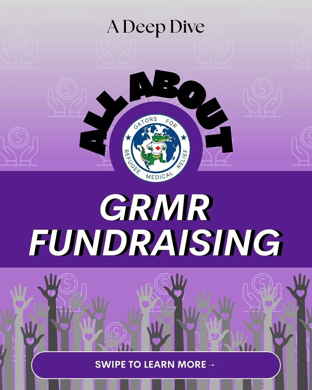 Join us on our last GRMR deep dive and take a closer look into GRMR Fundraising! Learn more about the events we host, the impact we make, and the ways YOU can get involved. 💟

Plus &mdash; don&rsquo;t miss out on our next concessions this Saturday, 